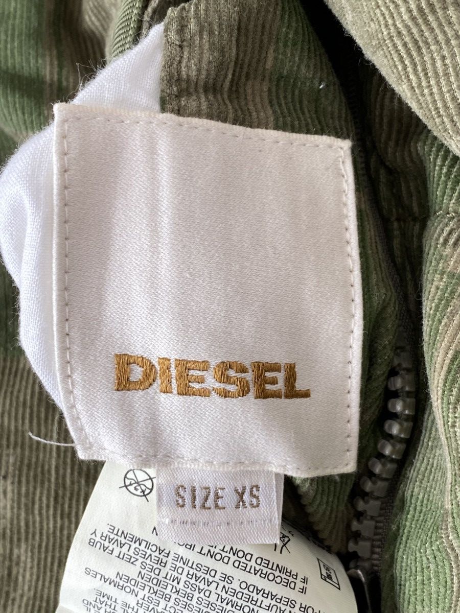 Diesel Diesel Green Camouflage-Patterned Reversible Bomber Jacket Size XS / US 0-2 / IT 36-38 - 2 Thumbnail