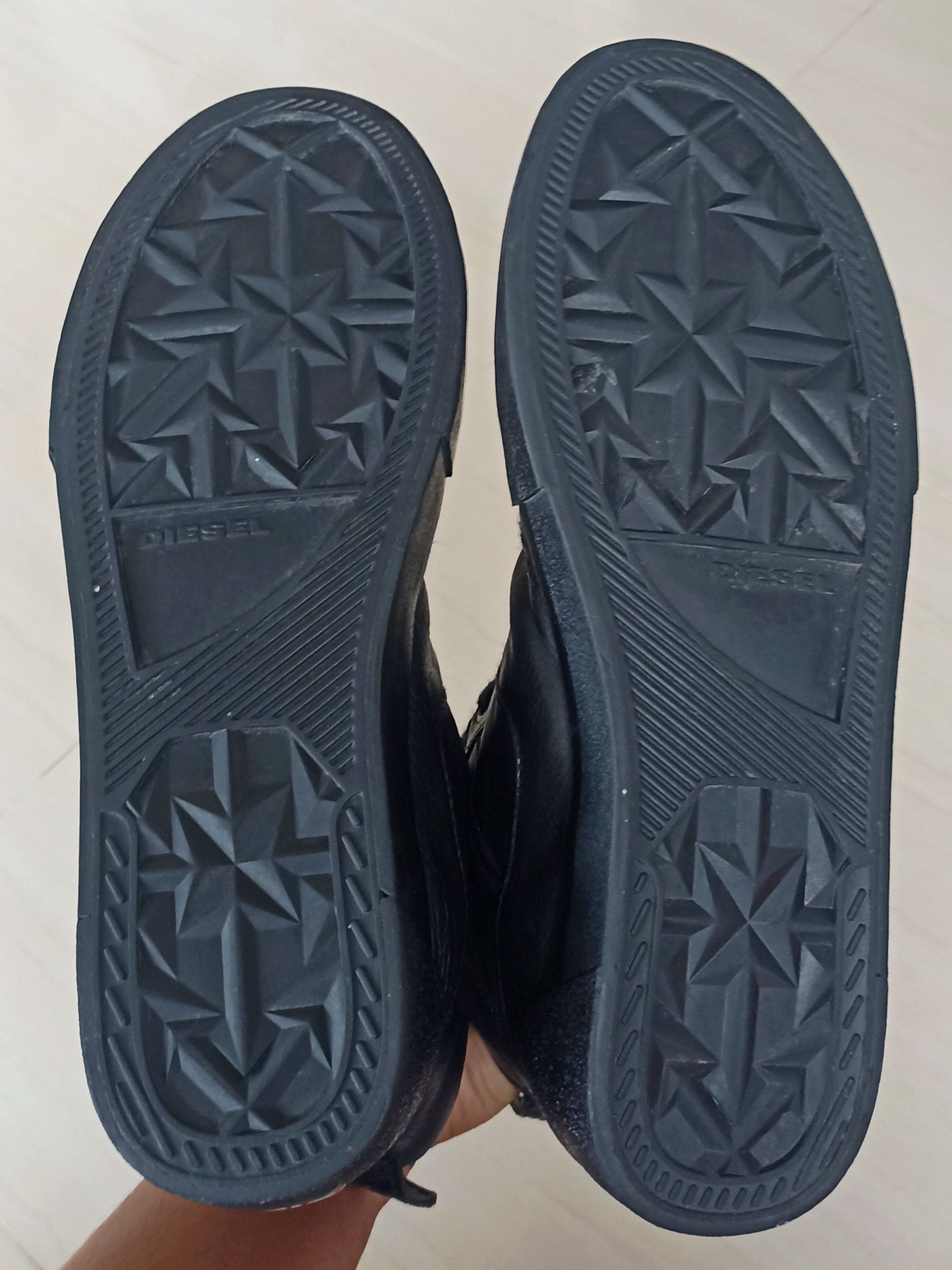 Diesel DIESEL S DVELOWS Fullblack Sneakers Size US 11.5 / EU 44-45 - 8 Thumbnail
