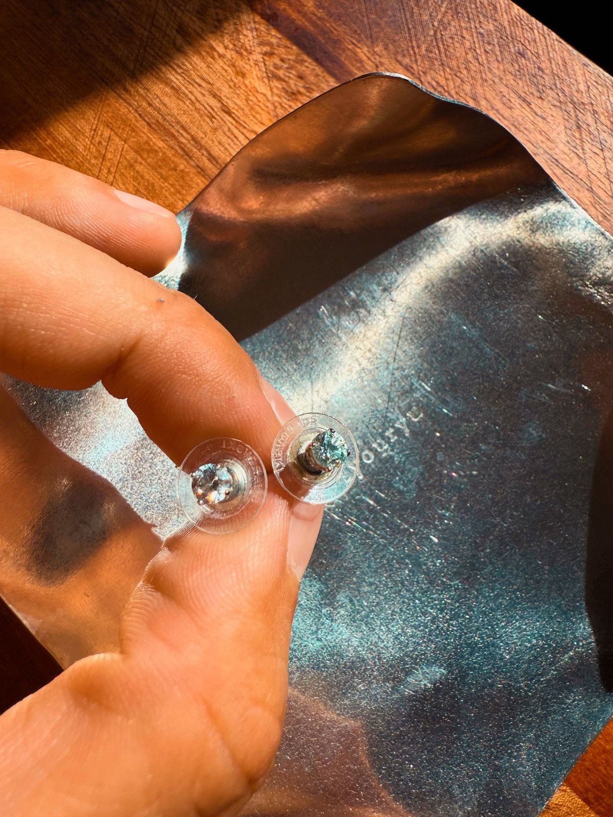 Other Classic Sterling Silver Stud Earrings – Sparkling Size ONE SIZE - 3 Thumbnail