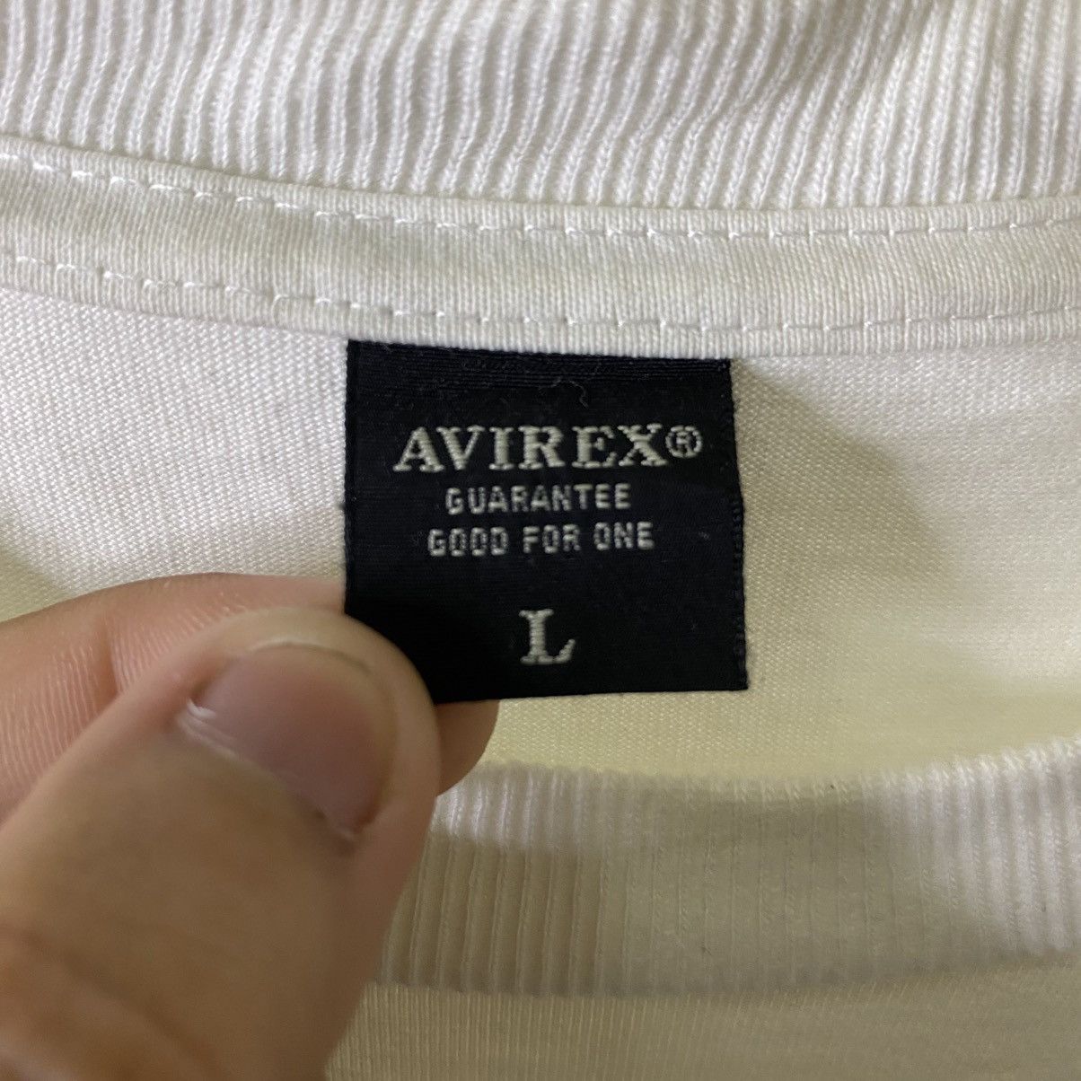 Avirex Vintage Y2K Avirex Embroidery Spell Out LS T Shirt Size US L / EU 52-54 / 3 - 3 Thumbnail