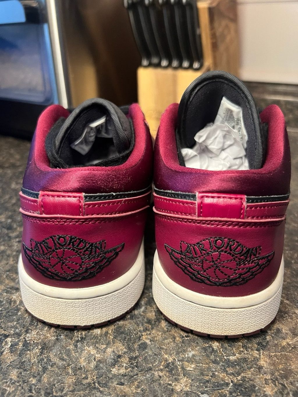 Nike Nike Air Jordan 1 Low SE Dark Beetroot Womans 10.5 Size US 10.5 / IT 40.5 - 5 Thumbnail