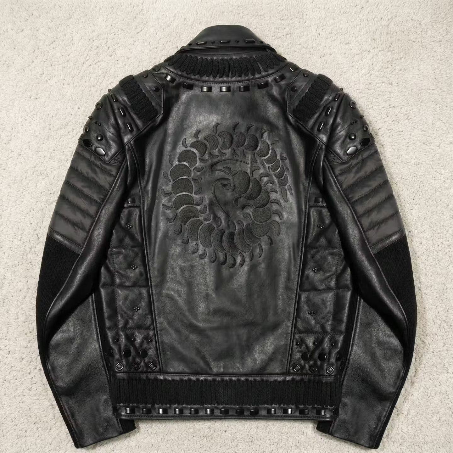 Jun Takahashi Undercover FW20 Throne of Blood Samurai Biker Jacket NWT Size US M / EU 48-50 / 2 - 2 Thumbnail