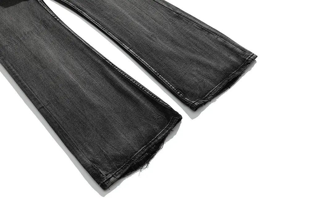 Japanese Brand Wide leg Harajuku Baggy Flared Trousers Oversize Style Y2K Size US 32 / EU 48 - 8 Thumbnail