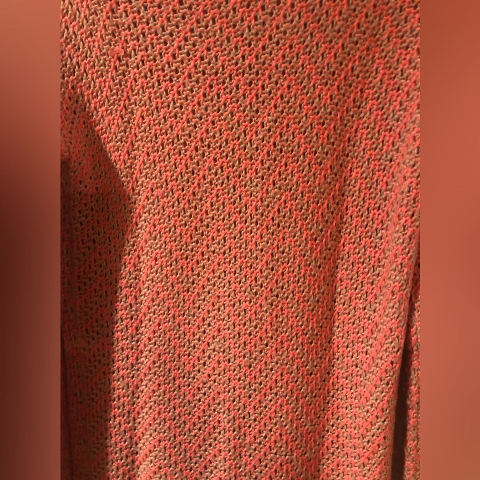 NBDN Nobrandedon Vintage XXI knitted sweater pink and cream. Size S / US 4 / IT 40 - 5 Thumbnail
