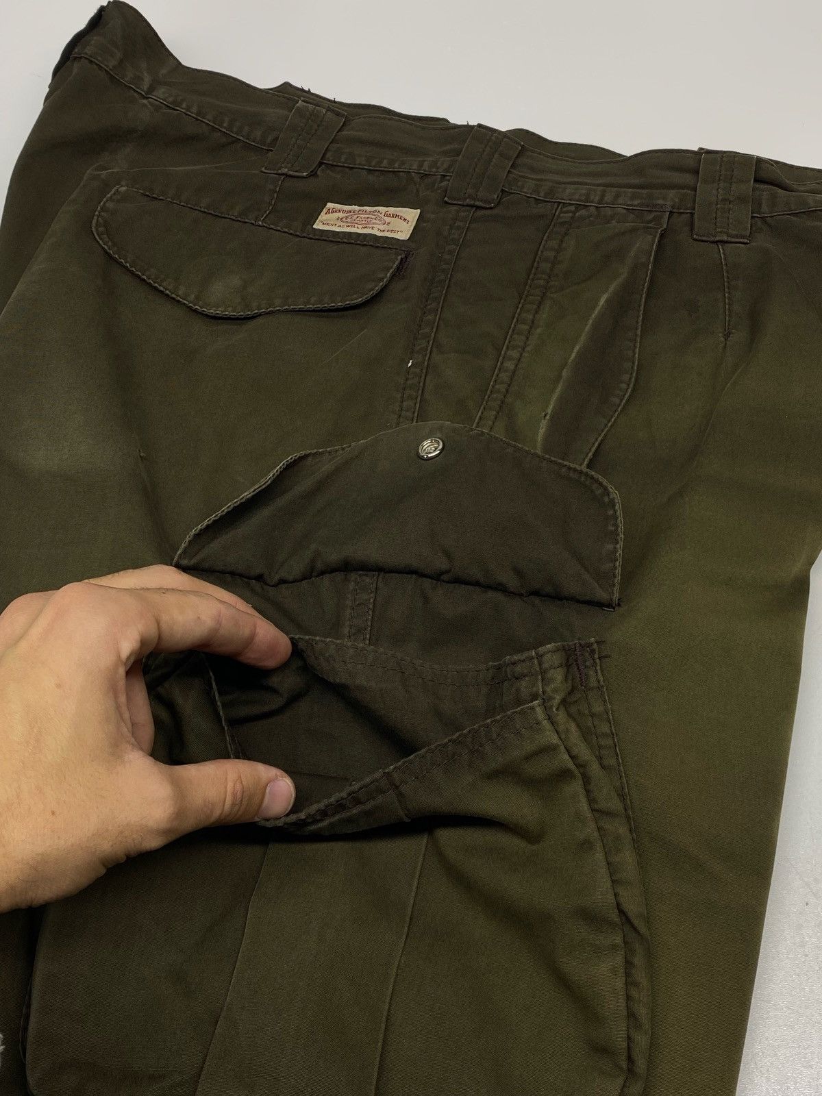 Filson Vintage Filson Military Army Cargo Distressed Pants Size US 34 / EU 50 - 17 Thumbnail
