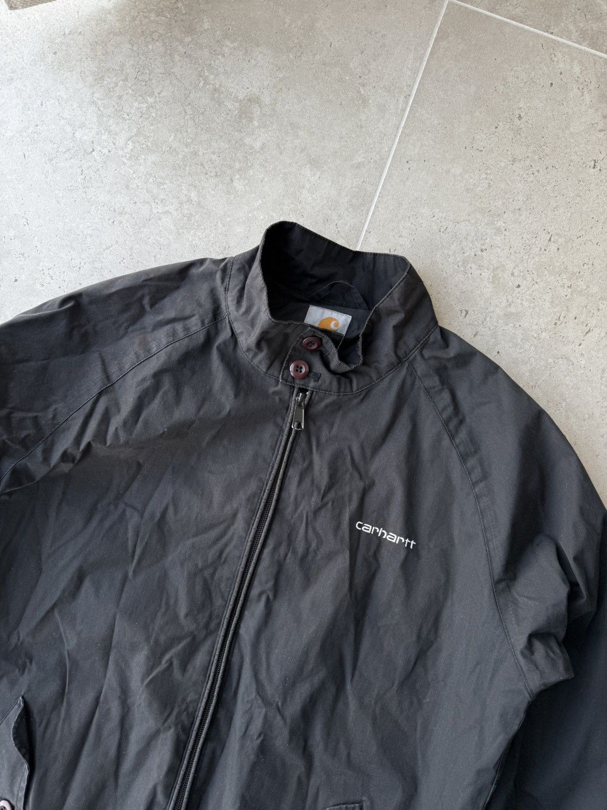 Carhartt Carhartt Vintage Rude Jacket Washed Distressed Faded Hype Size US L / EU 52-54 / 3 - 3 Thumbnail