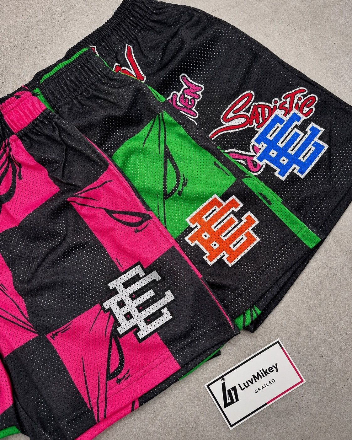 Matty Boy x Eric Emanuel Black Mesh Shorts