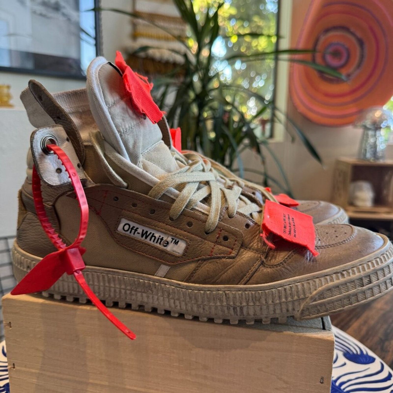Off-White Off-White 3.0 Off-Court High-Top Sneakers, Men’s 11, W/Box Size US 11 / EU 44 - 5 Thumbnail