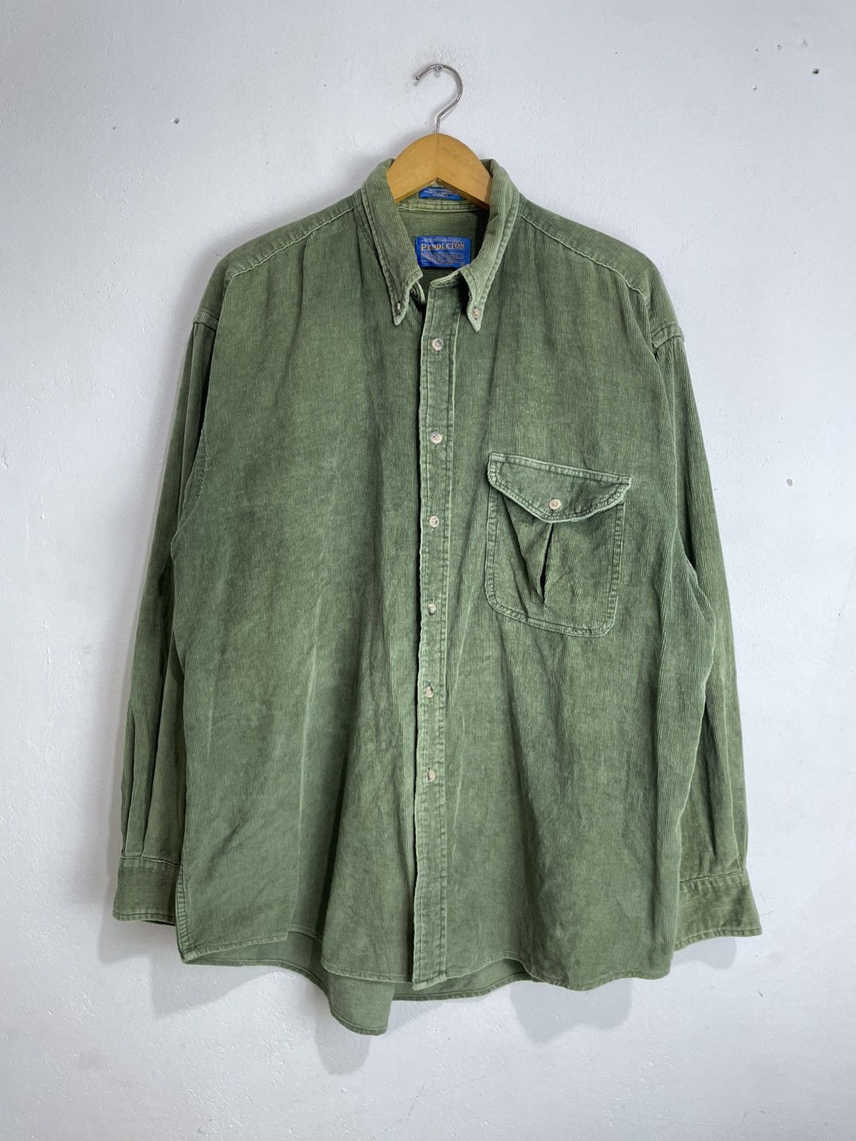 Pendleton × Vintage Vintage Pendelton Corduroy shirt Size US L / EU 52-54 / 3 - 1 Thumbnail