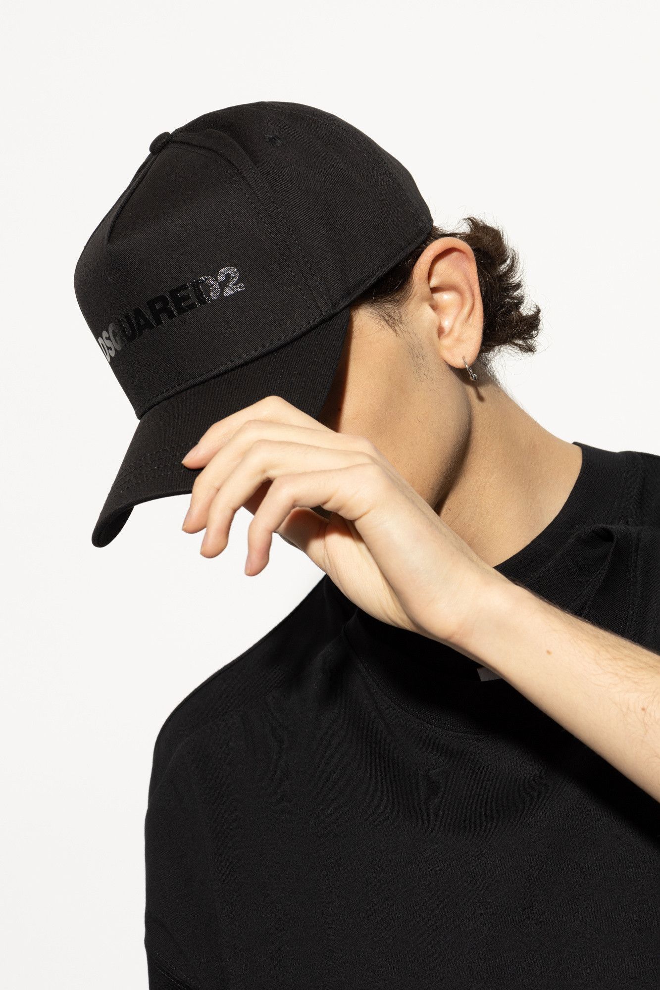 Dsquared2 o1s22i1n0325 Size: OS / Baseball Cap / Hat in Black Size ONE SIZE - 2 Thumbnail