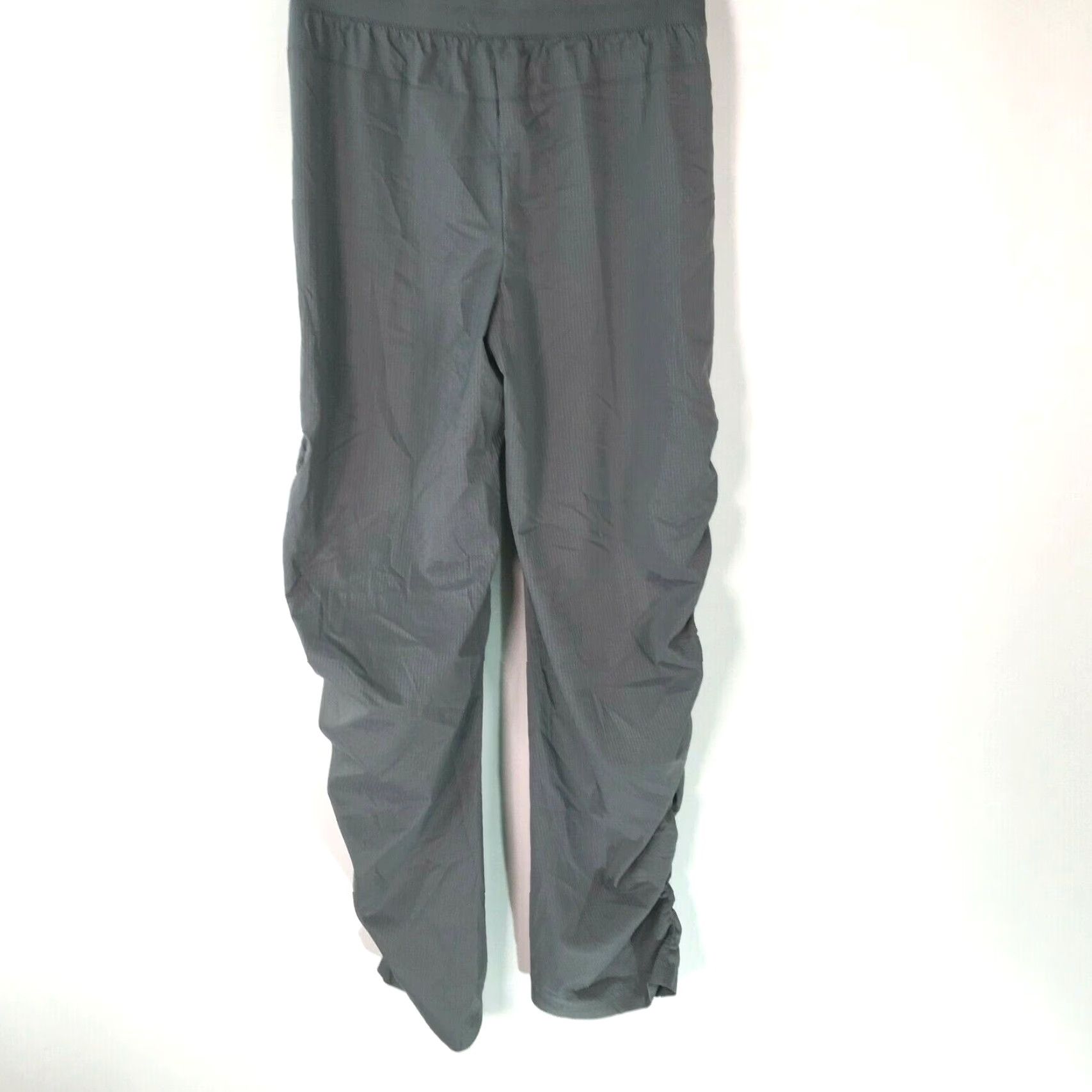 Vintage Danskin Now Womens Windbreaker Pants Gray XL 14-16 Elastic Waist Casual Size XL Size 40" / US 18 - 2 Thumbnail