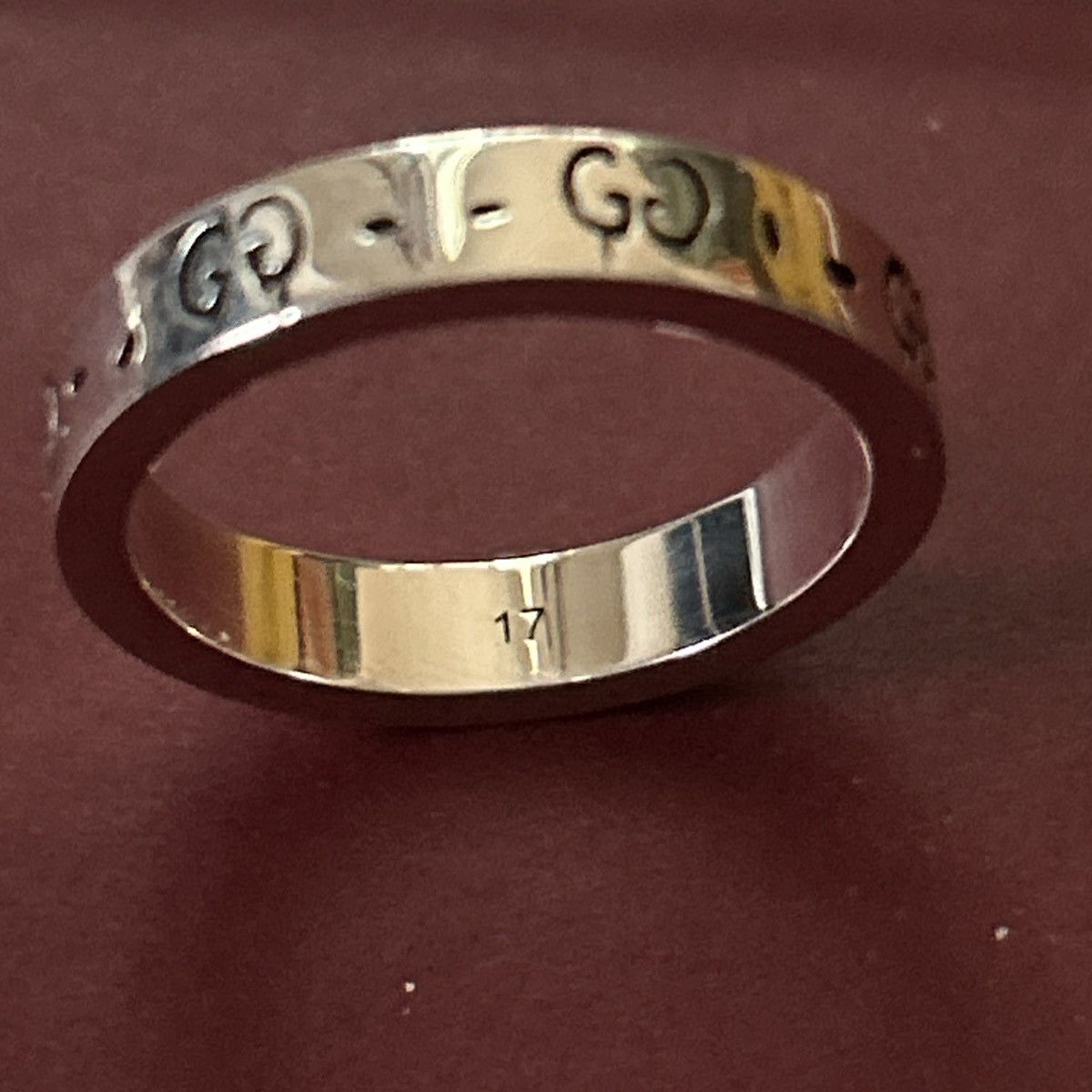 Gucci Gucci GG Ghost Costume Ring Silver Ag925 477932 Size ONE SIZE - 7 Thumbnail
