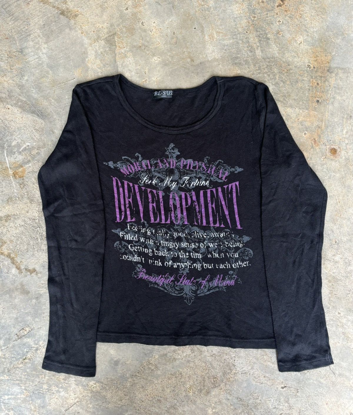 Hysteric Glamour × If Six Was Nine × Japanese Brand Y2k BL-Sue Ifsixwasnine style Longsleeve Size M / US 6-8 / IT 42-44 - 1 Thumbnail