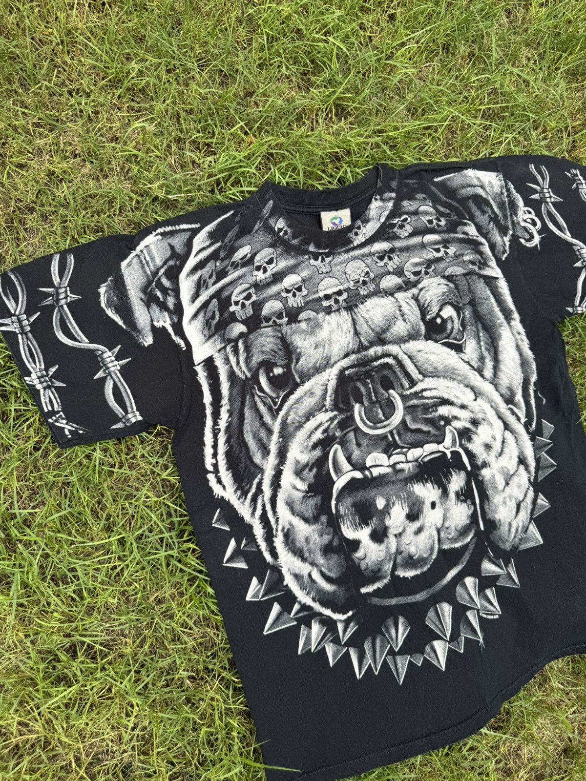 Liquid Blue 1996 Liquid Blue Cats Suck Boxing Grunge Vintage Tee Shirt Size US L / EU 52-54 / 3 - 4 Thumbnail