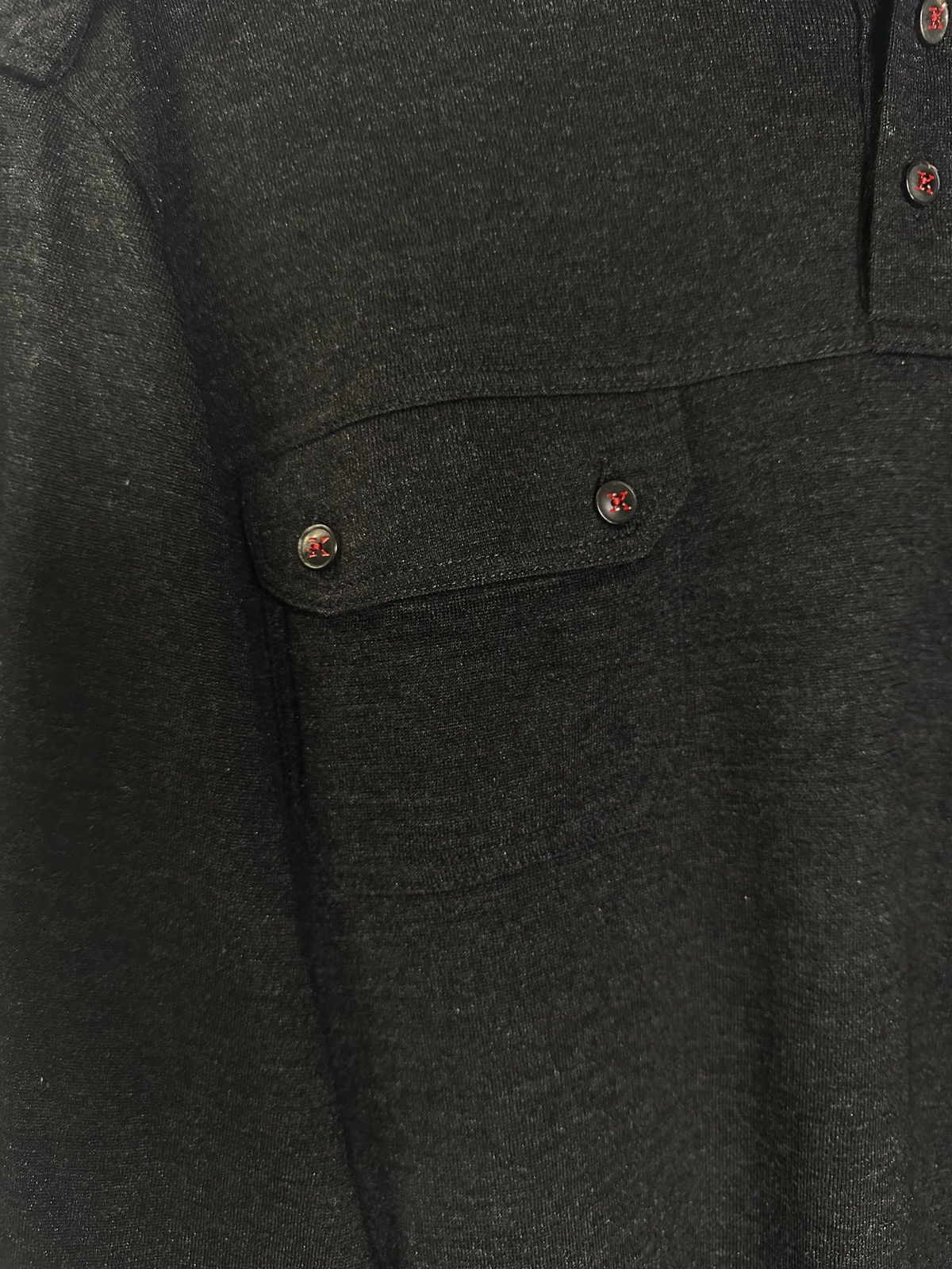 Kiton Kiton Black Long Sleeve Polo in Cashmere and Silk, Size M Size US M / EU 48-50 / 2 - 3 Thumbnail