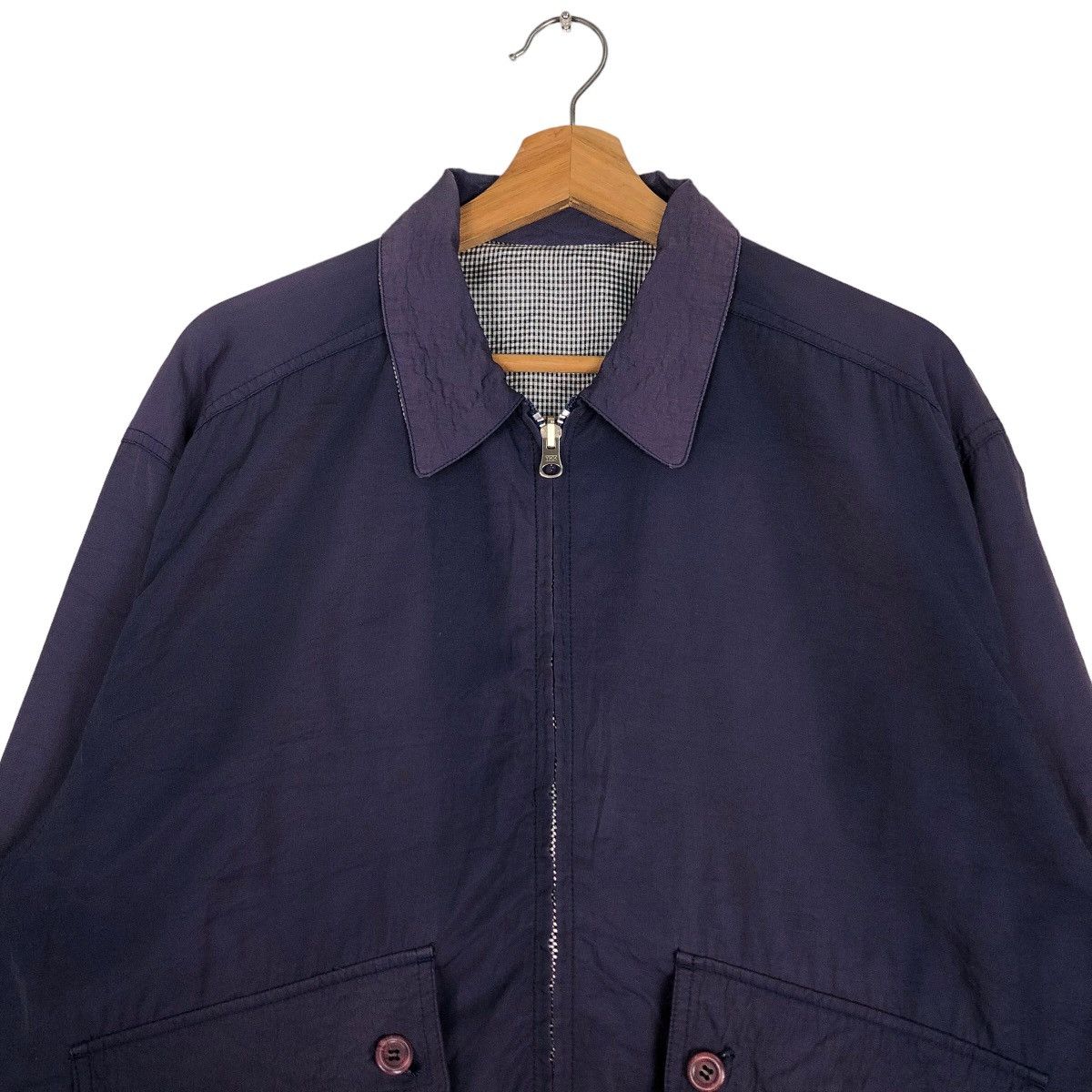 Japanese Brand 🔥Vtg Reversible Bomber Jacket Lautreamont Issey Miyake Size US M / EU 48-50 / 2 - 4 Thumbnail