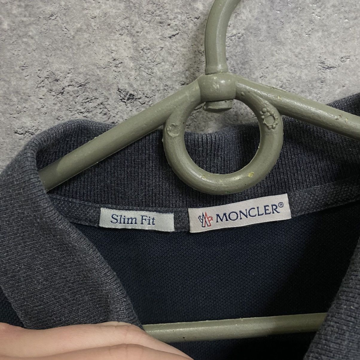 Moncler Moncler Polo Long Sleeve Size US L / EU 52-54 / 3 - 7 Thumbnail