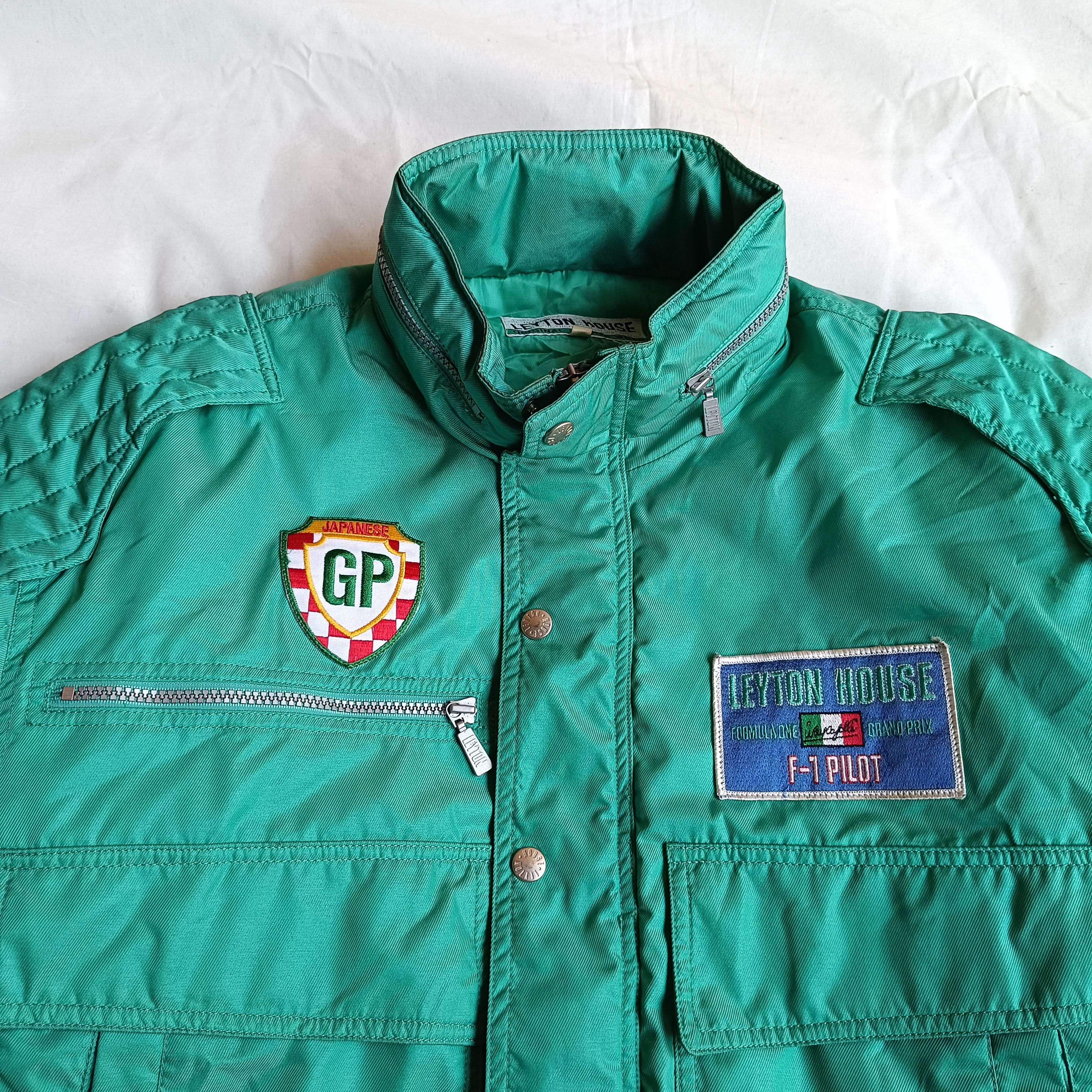 Sports Specialties × Vintage ❤️‍🔥 Vintage LEYTON HOUSE- grand prix F1 Jacket Size US L / EU 52-54 / 3 - 3 Thumbnail