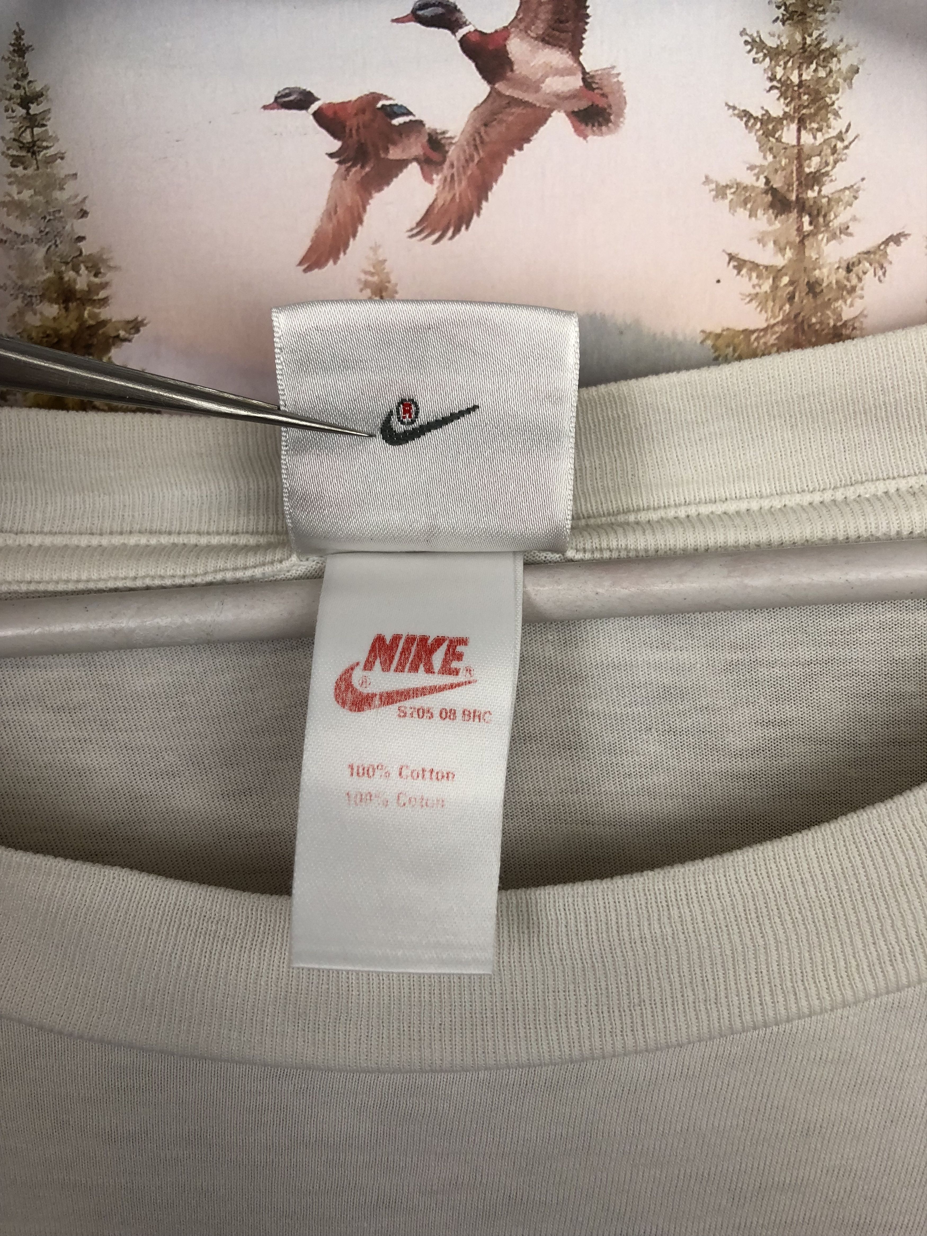 Nike Vintage Nike Air Jordan Shirt USA Graphic Tee Over Print Size US XL / EU 56 / 4 - 9 Thumbnail