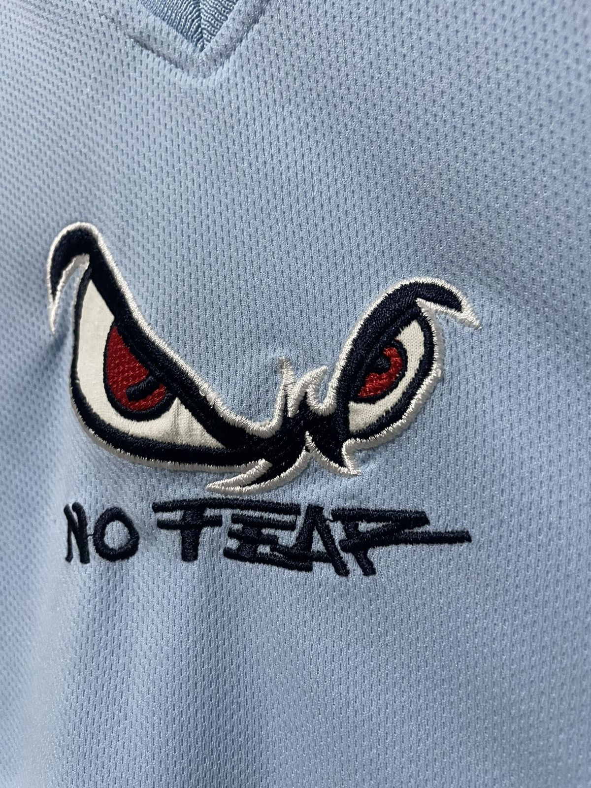 No Fear Vintage NO FEAR Center Logo Embroidered T Shirt Tee Size US S / EU 44-46 / 1 - 4 Thumbnail