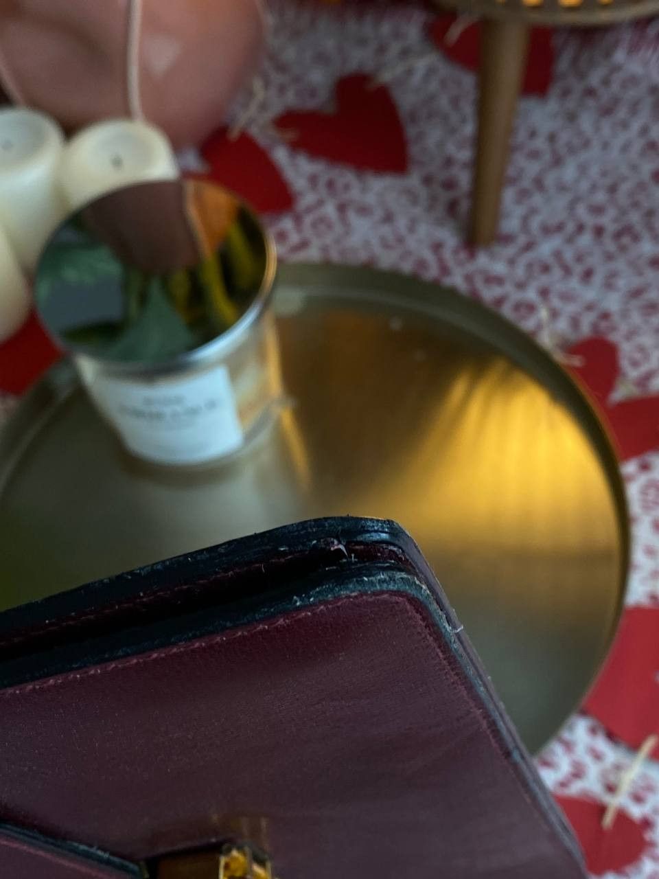 Celine Celine Vintage Leather Clutch Burgundy Size ONE SIZE - 11 Thumbnail
