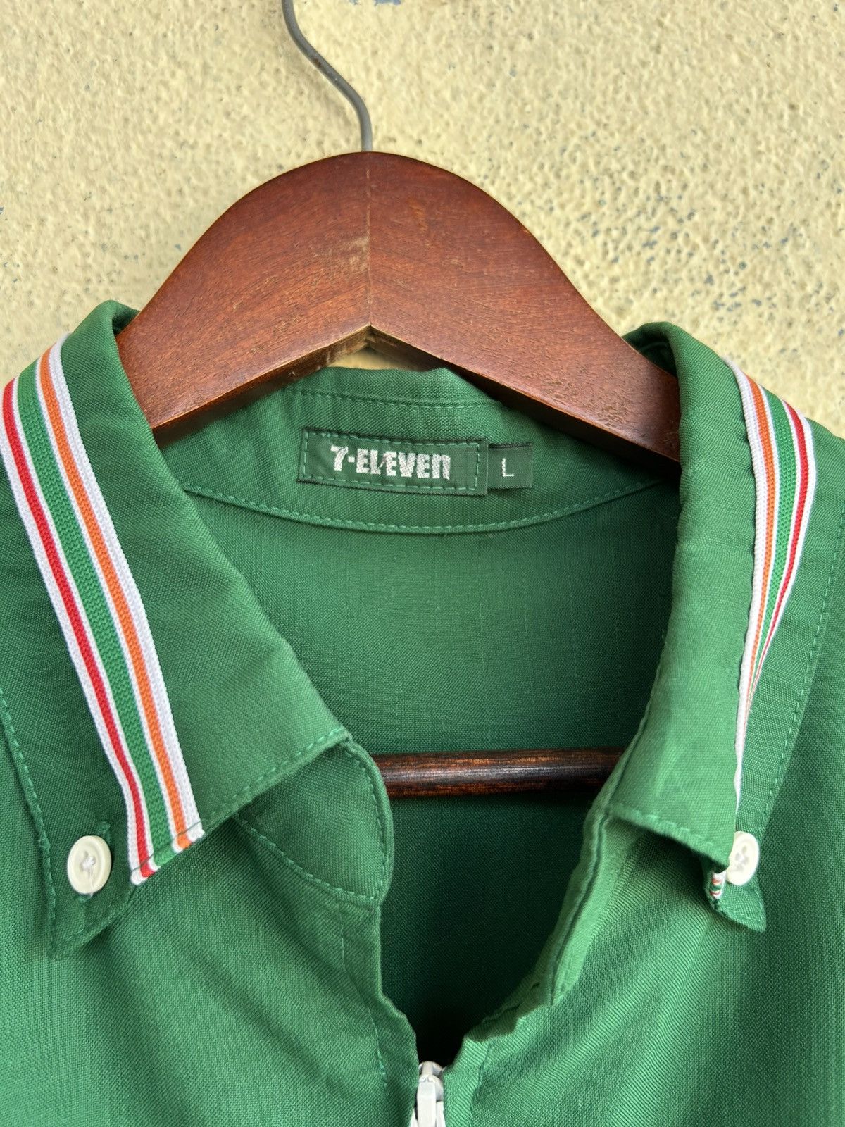 Uniform Wares Combo Sale 3 Pcs 7 Eleven Zip Up Shirts Size US S / EU 44-46 / 1 - 9 Thumbnail