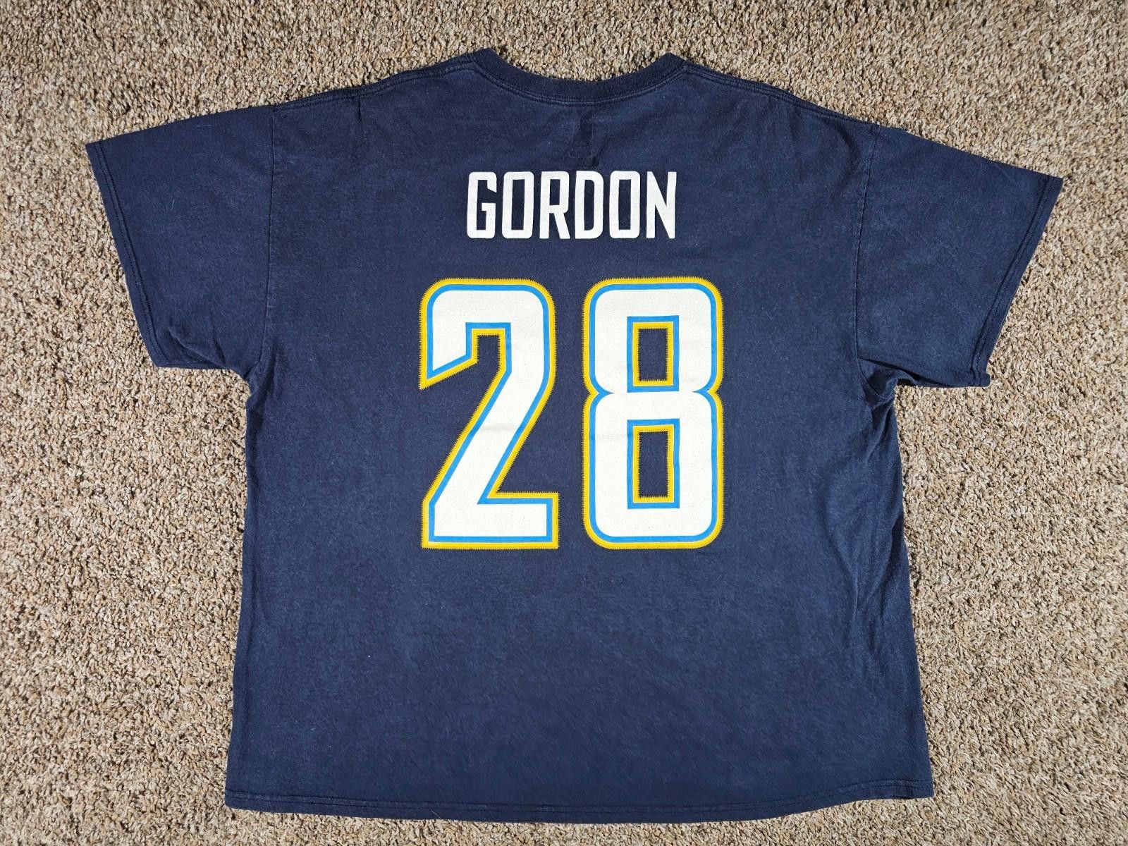 Other Chargers Melvin Gordon XL Blue Tshirt Size ONE SIZE - 6 Thumbnail