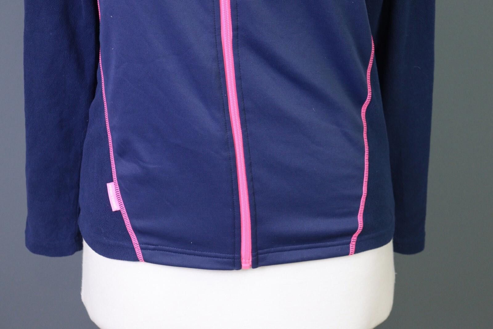 Designer Kari Traa Purple Full Zip Fleece Sweater Jacket Size S Size S / US 4 / IT 40 - 3 Thumbnail