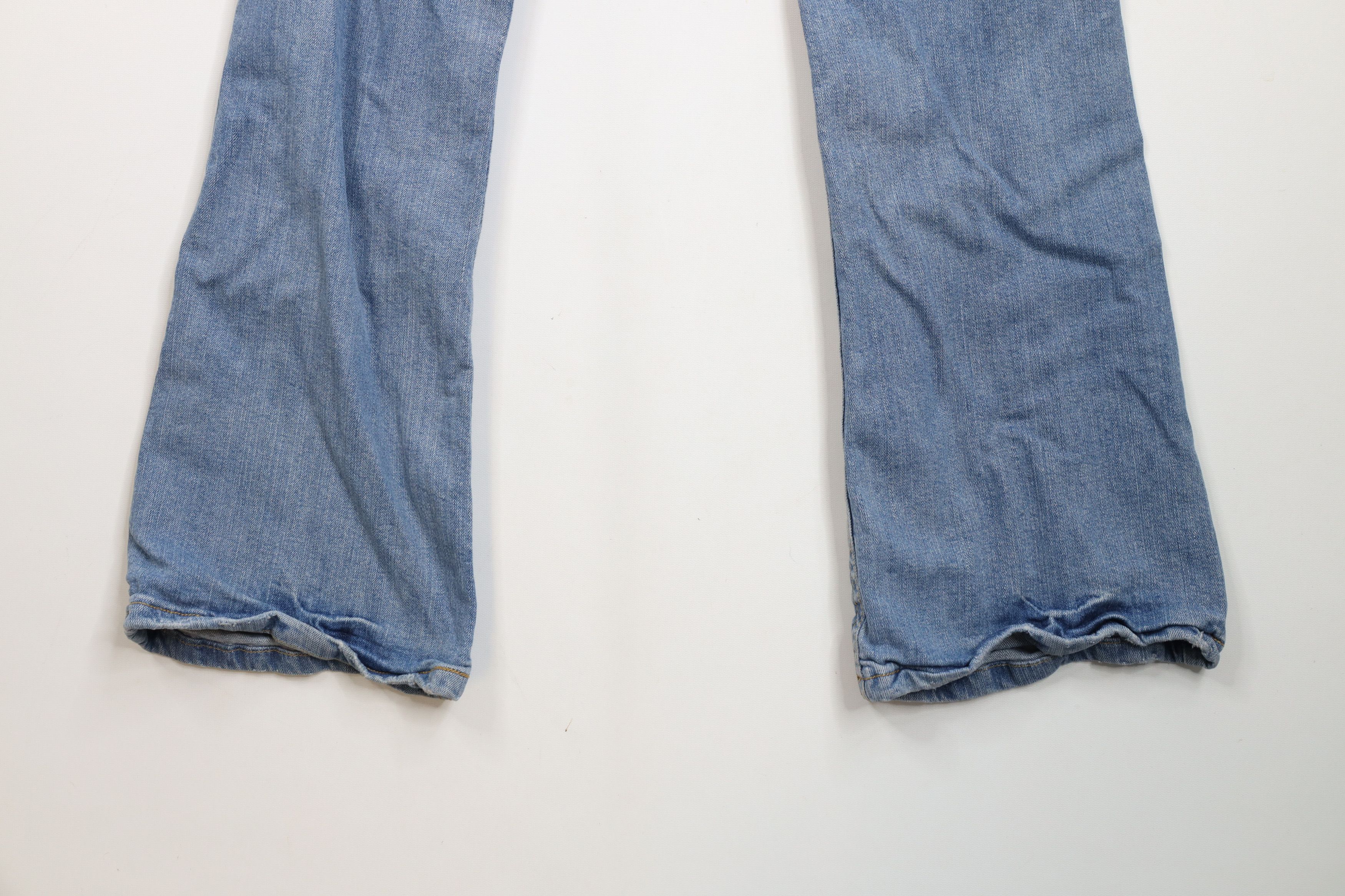 Aeropostale × Vintage Vintage Y2K Aeropostale Babydoll Flared Denim Jeans Size 32" / US 10 / IT 46 - 12 Thumbnail