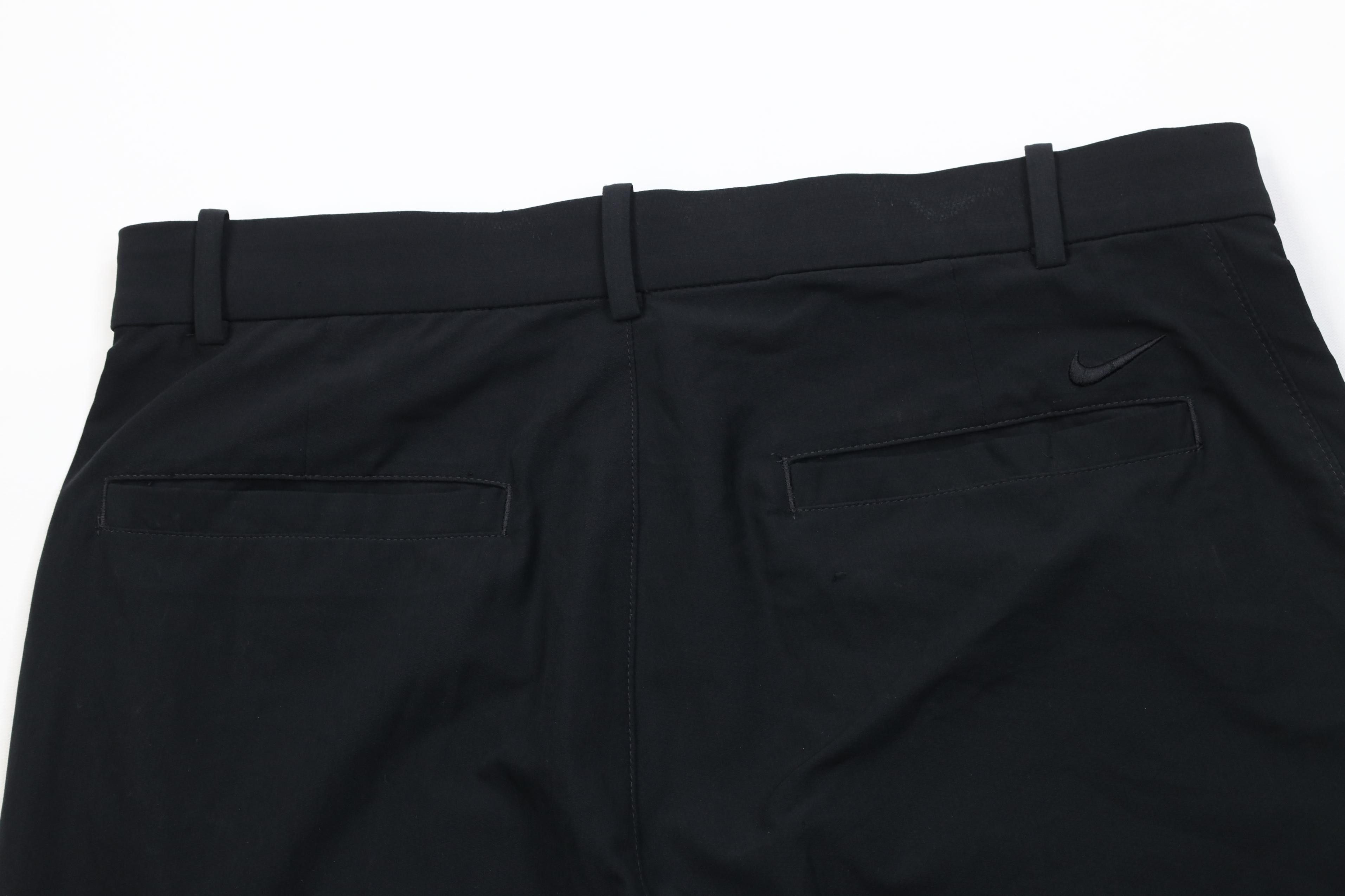 Nike Nike Golf Performance Tech Knit Golfing Chino Shorts Black Size US 32 / EU 48 - 11 Thumbnail