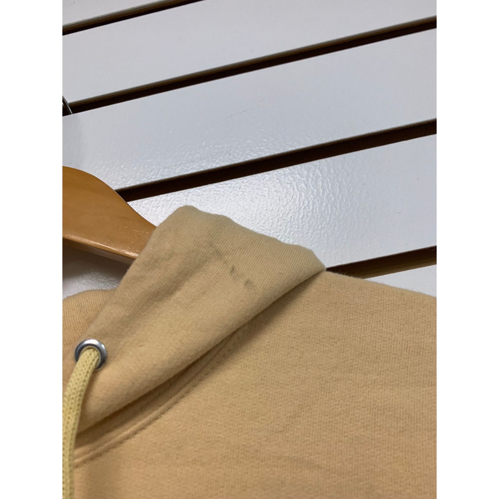 Jerzees Vintage Light yellow Sweatshirt hoodie size Large 1990s 80s Size US L / EU 52-54 / 3 - 5 Thumbnail