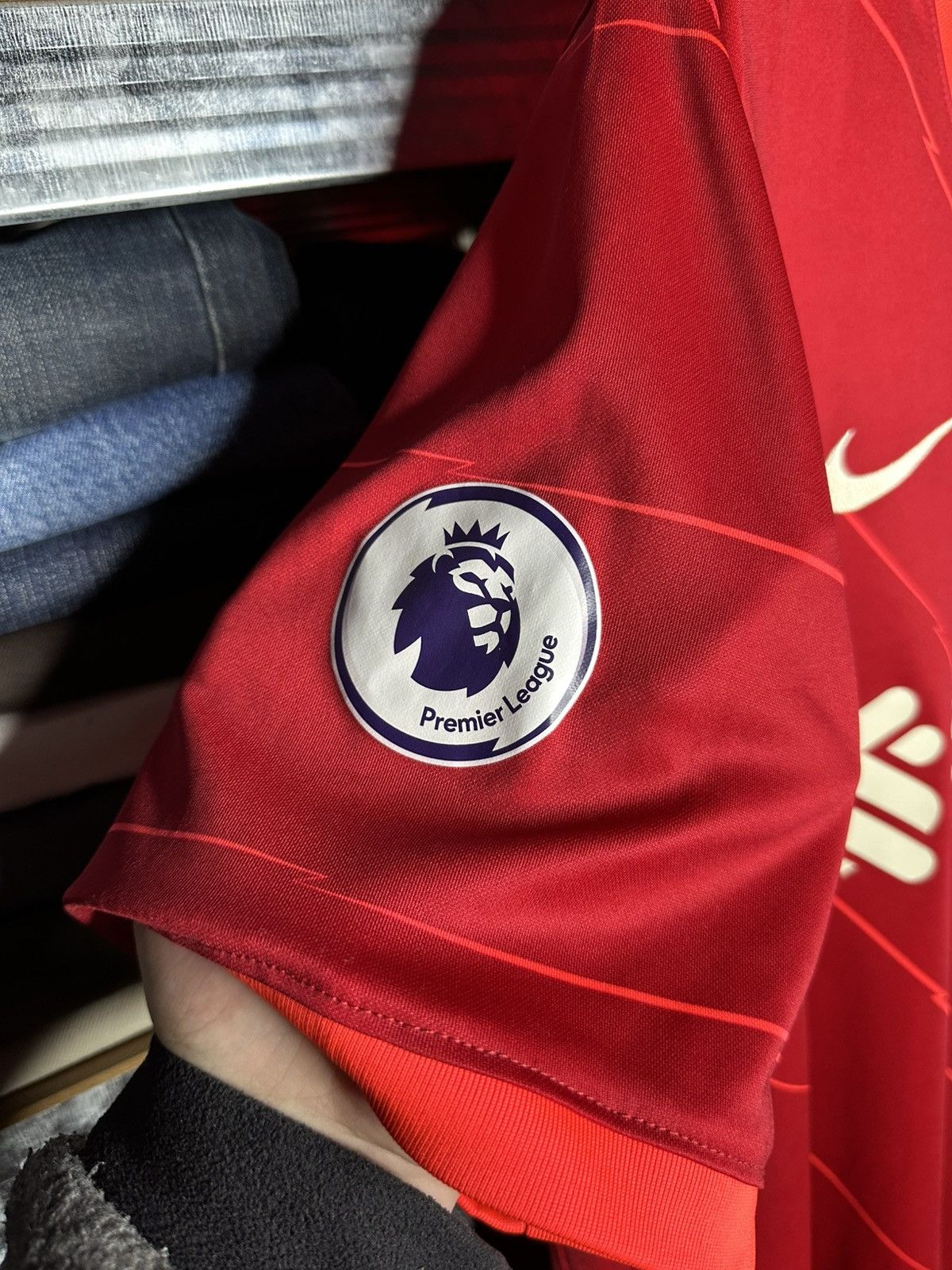 Nike Liverpool 2021/2022 Home Football Shirt Nike Soccer Jersey Size US XXL / EU 58 / 5 - 3 Thumbnail