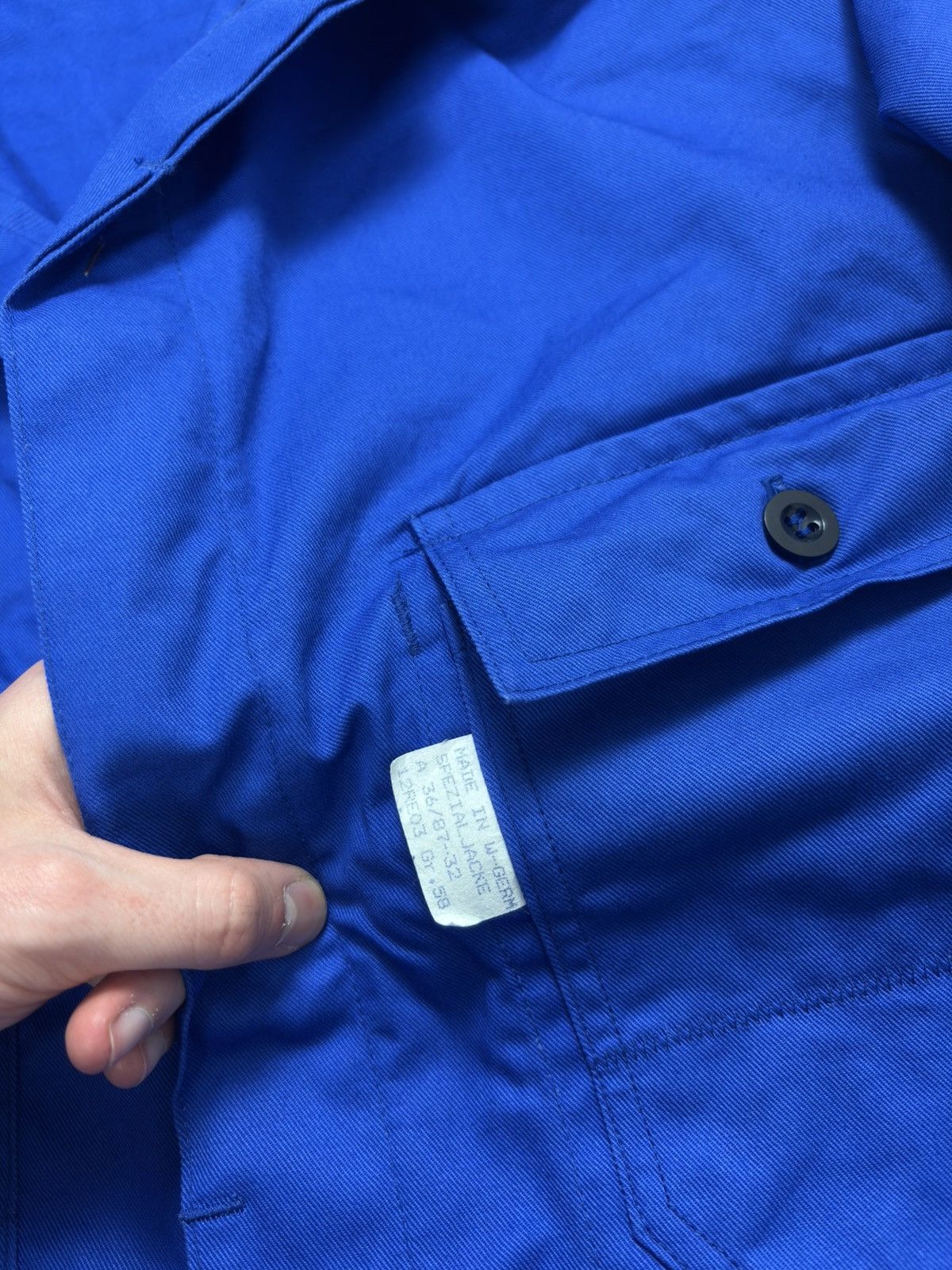 Vintage Vintage 80s Germany verwaltung polizei utility work jacket Size US XXL / EU 58 / 5 - 3 Thumbnail