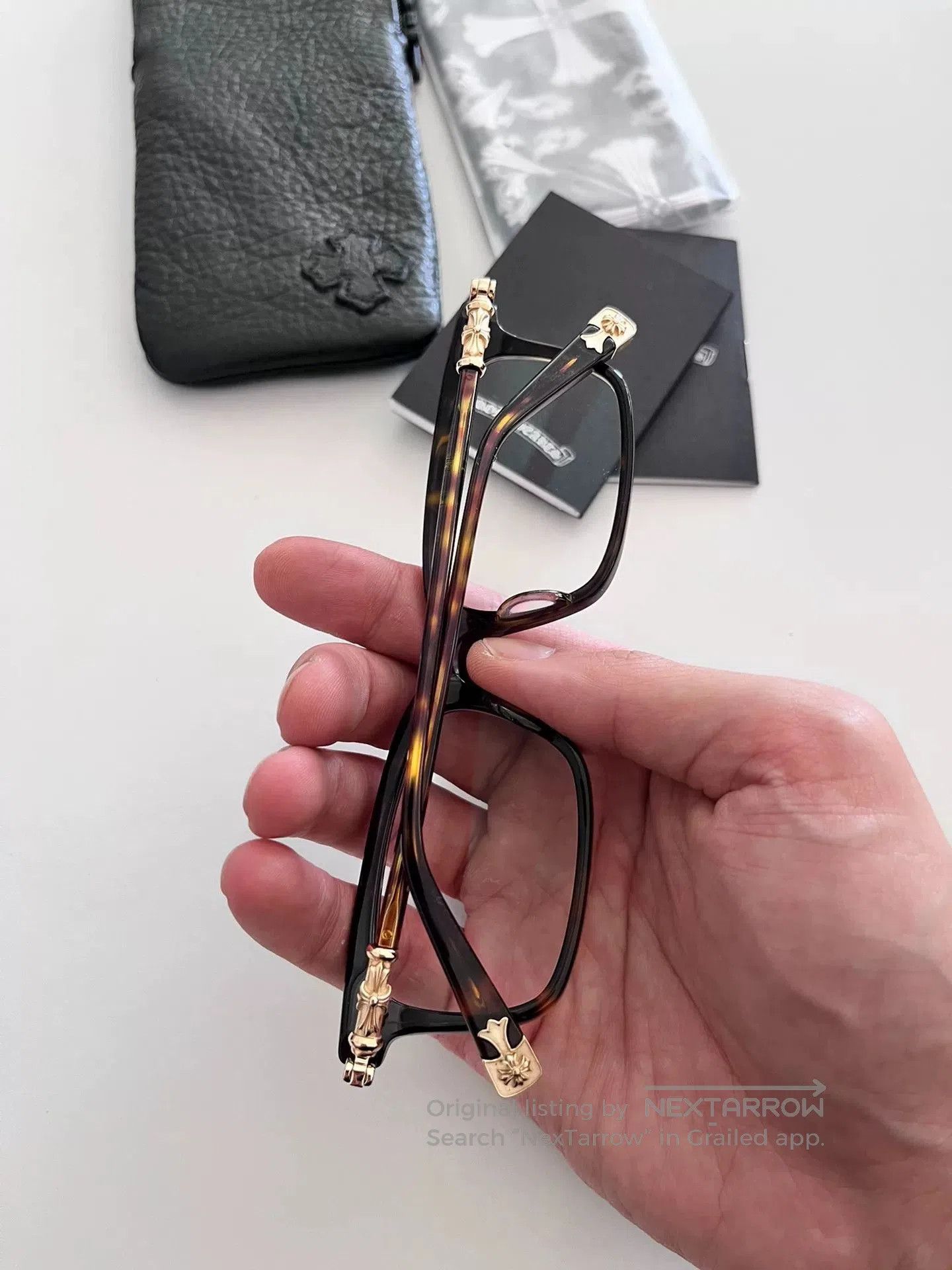 Chrome Hearts Chrome Hearts Fun Hatch Glasses. Size ONE SIZE - 4 Thumbnail