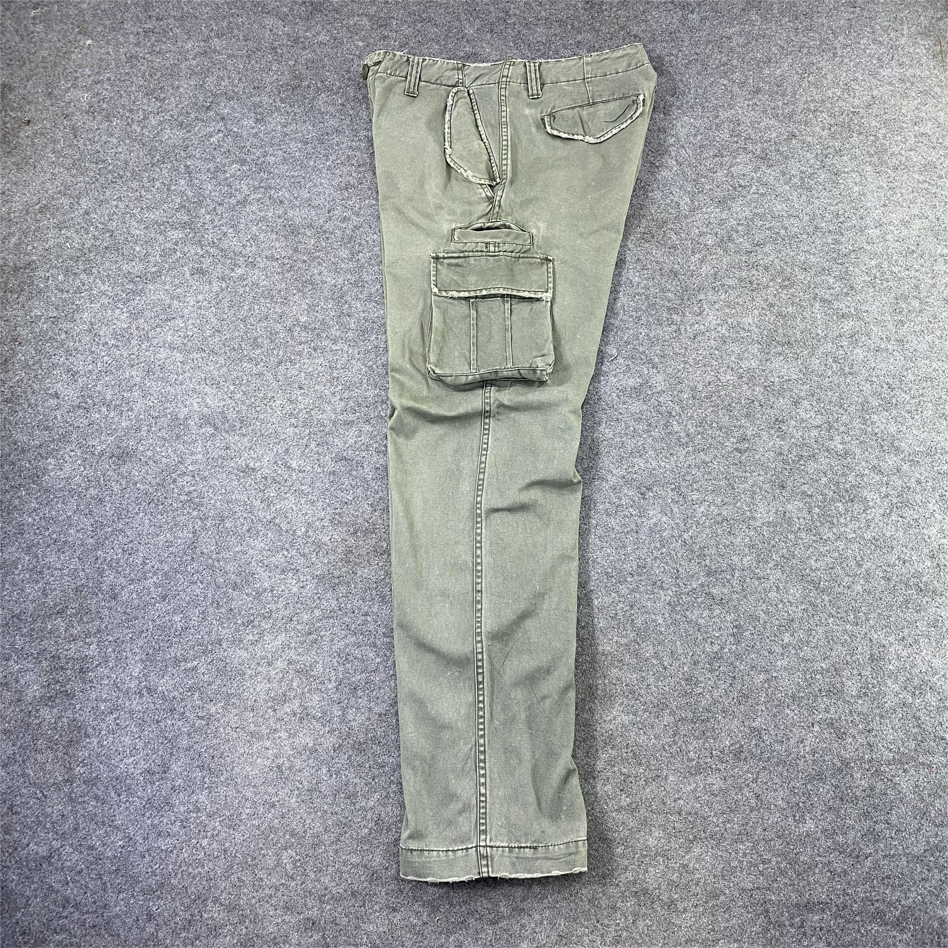 Japanese Brand × Vintage Rush Hour Faded Green Cargo Pants-C025 Size US 32 / EU 48 - 3 Thumbnail