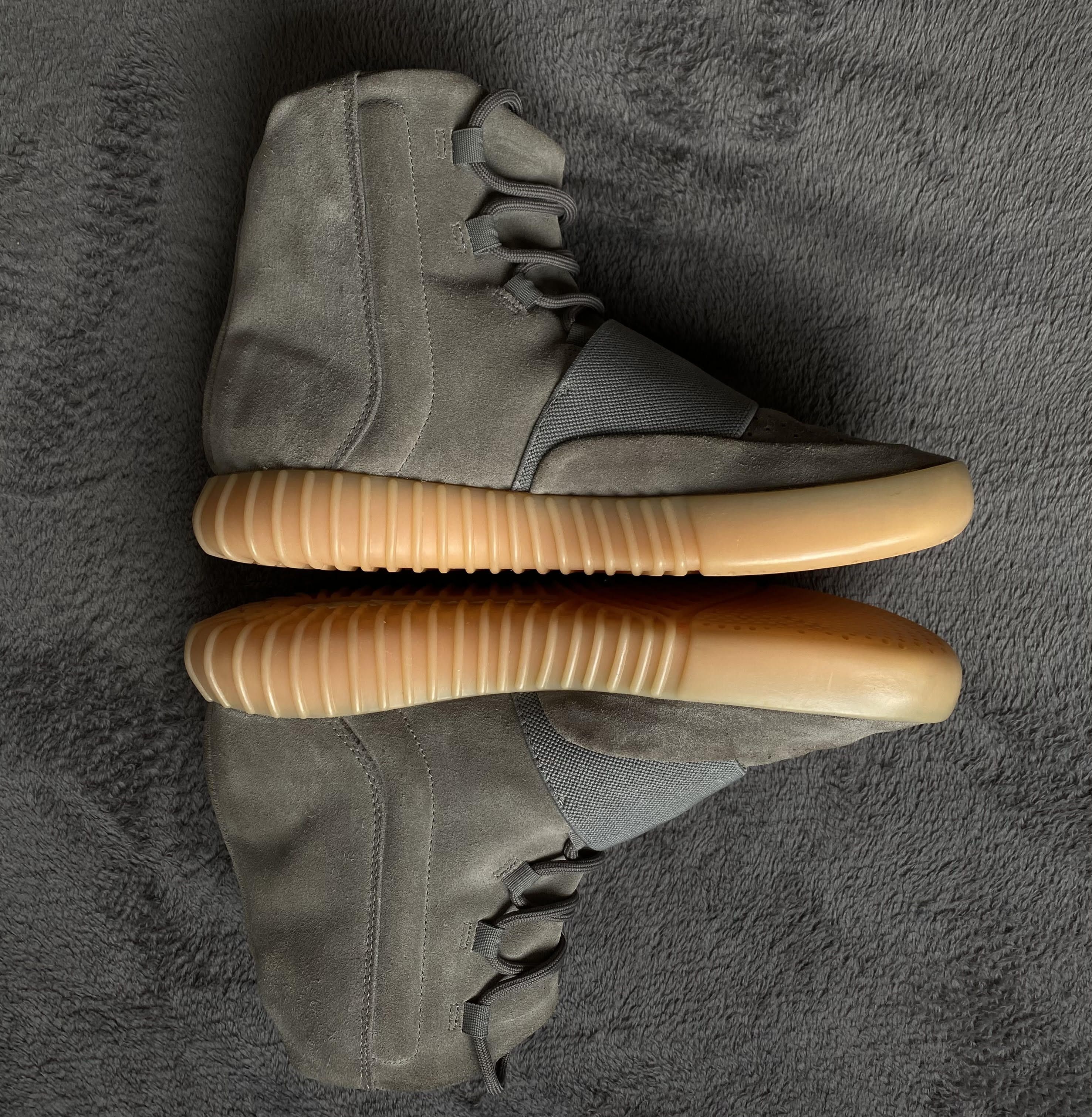 Kanye West Yeezy Boost 750 Light Grey Glow In the Dark mens size 8.5 US Size US 8.5 / EU 41-42 - 4 Thumbnail