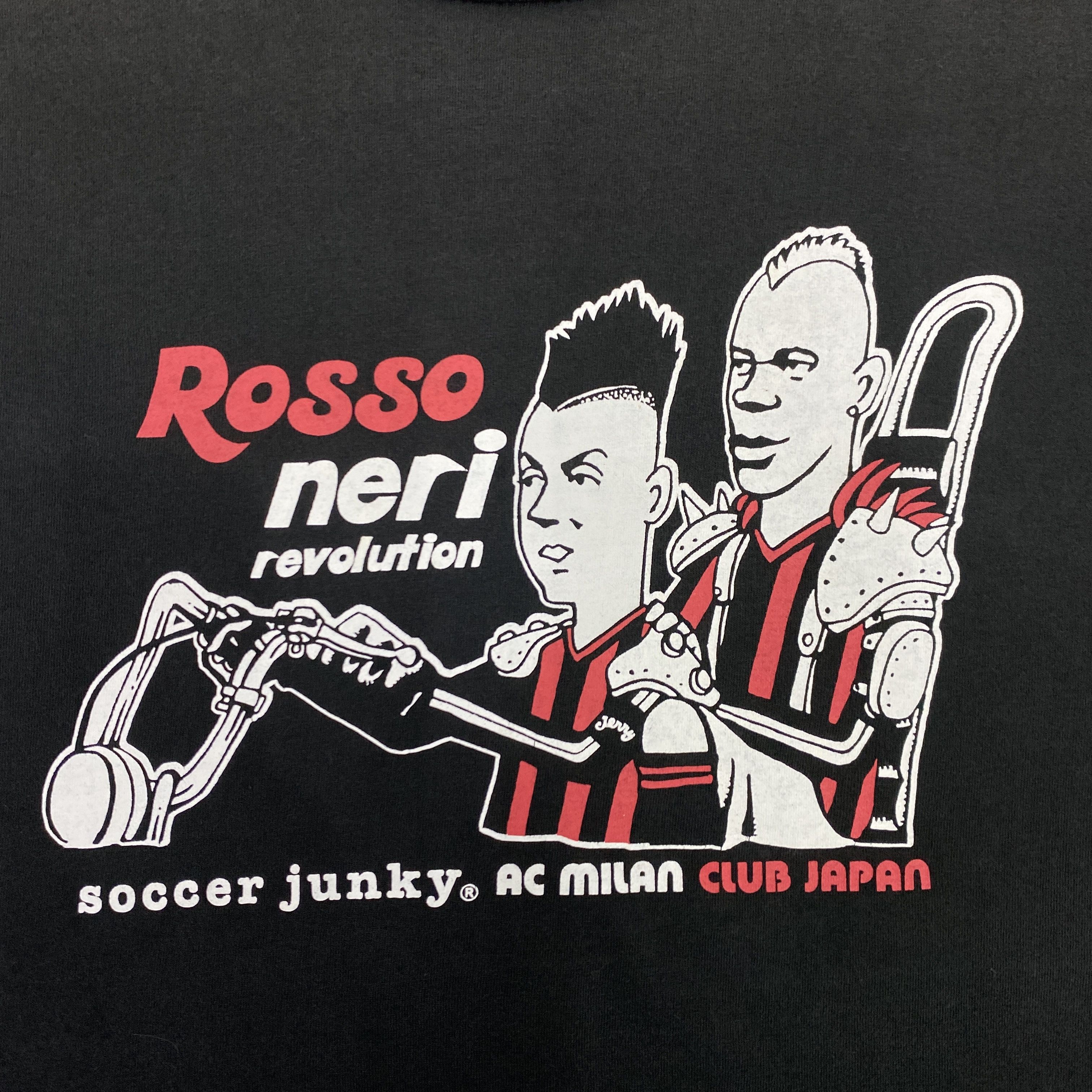 Japanese Brand Vintage Soccer Junky Ac Milan Tshirt - I076 Size US L / EU 52-54 / 3 - 3 Thumbnail