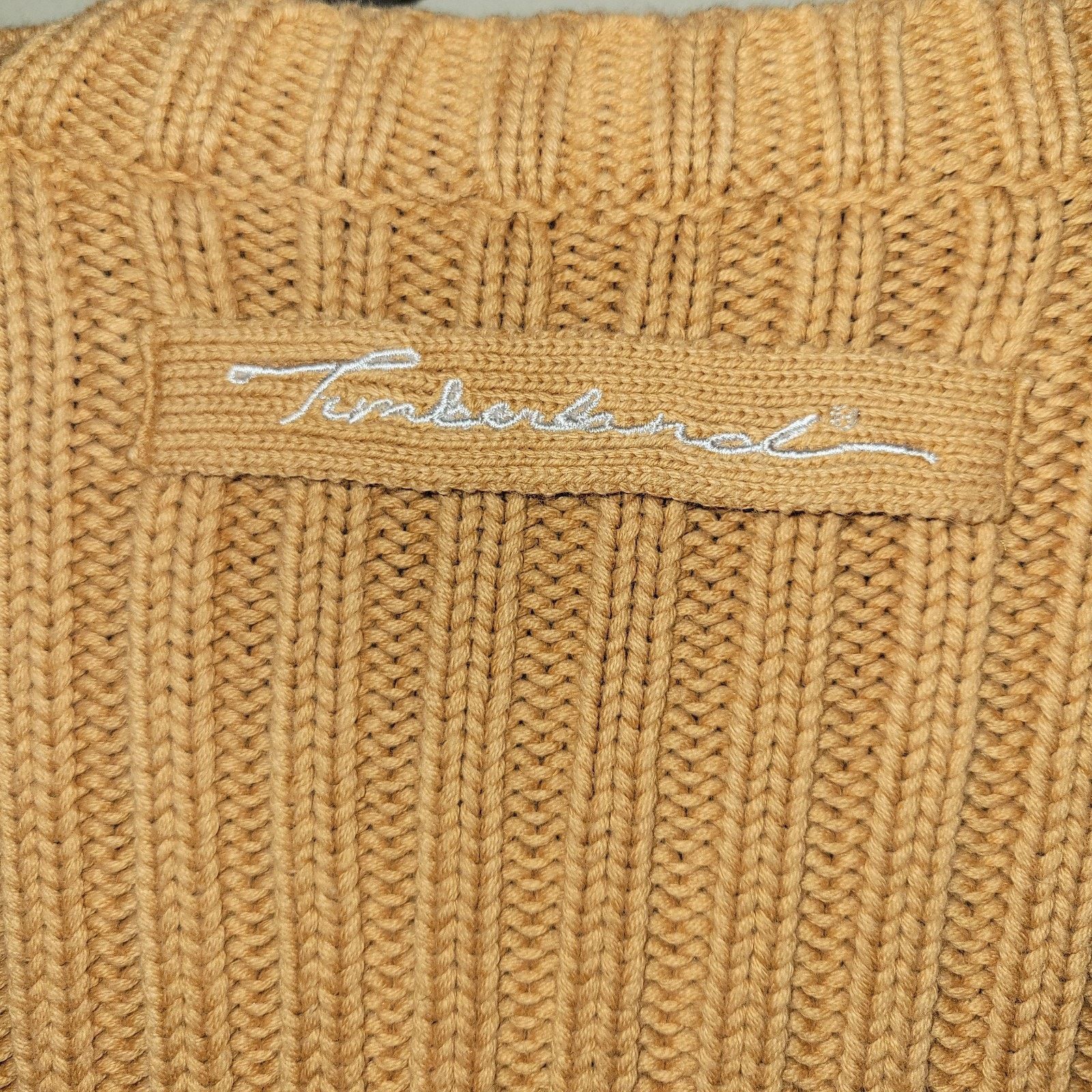 Timberland Timberland Thick Chunky Cable Knit Fisherman Size M Size US M / EU 48-50 / 2 - 8 Thumbnail