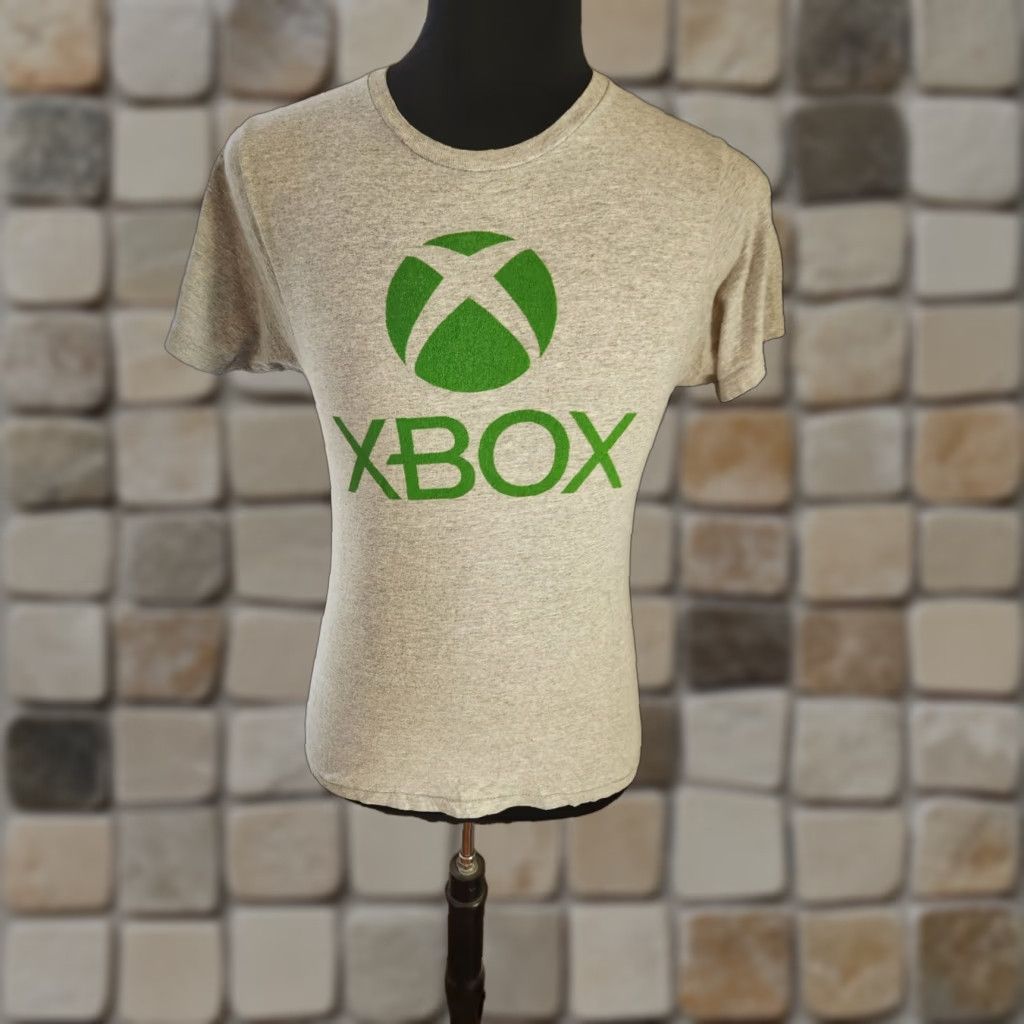 Vintage XBox Mens Size Small Gray T-shirt Short Sleeve Crew Neck Graphic Tee, XBox Logo, Heather, Cotton/Polyester, Regular Fit, 2020s, Men, T-Shirt Size US S / EU 44-46 / 1 - 1 Thumbnail
