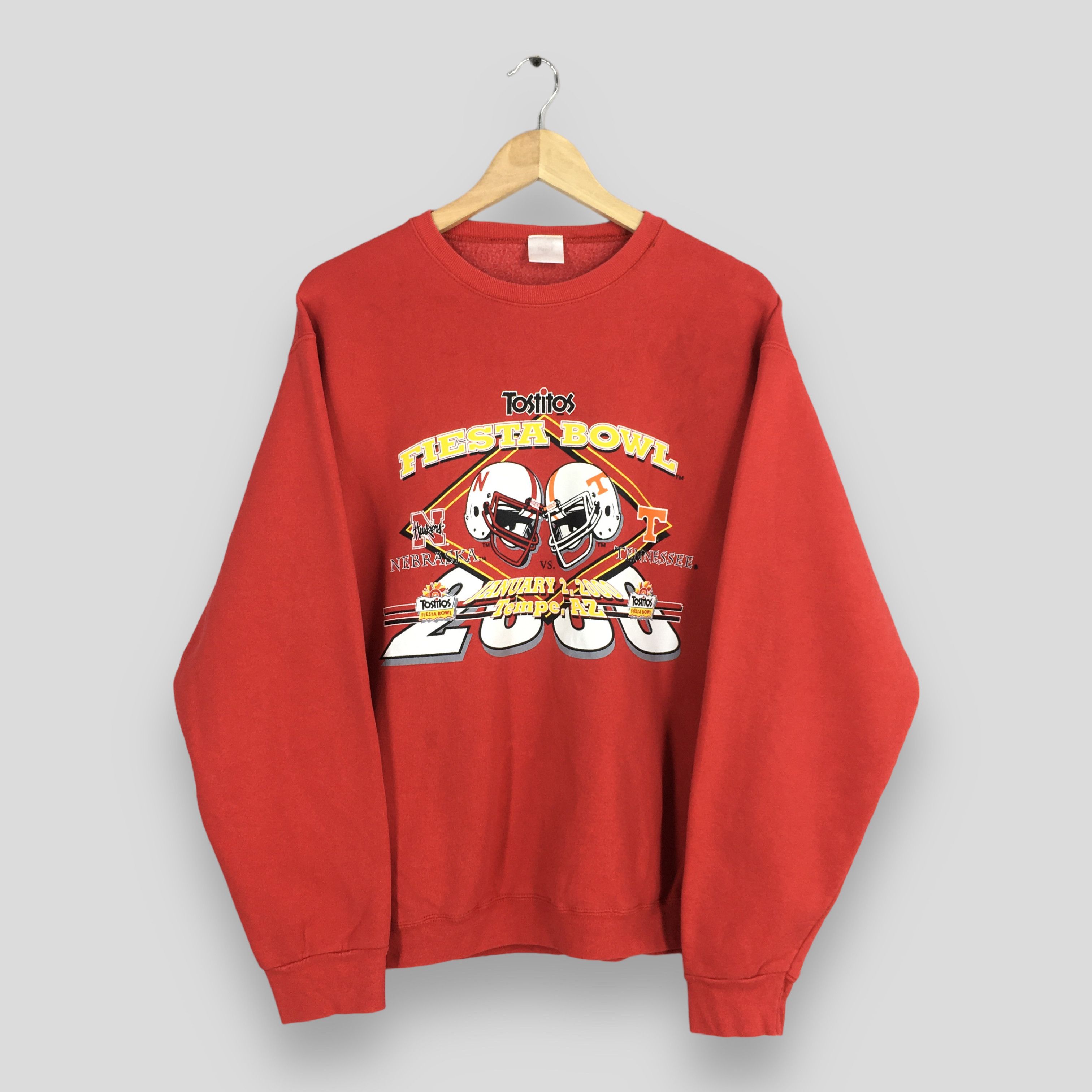 NCAA × Vintage Tostitos Fiesta Bowl Football Nebraska Husker Vs Tennessee Size US M / EU 48-50 / 2 - 1 Thumbnail