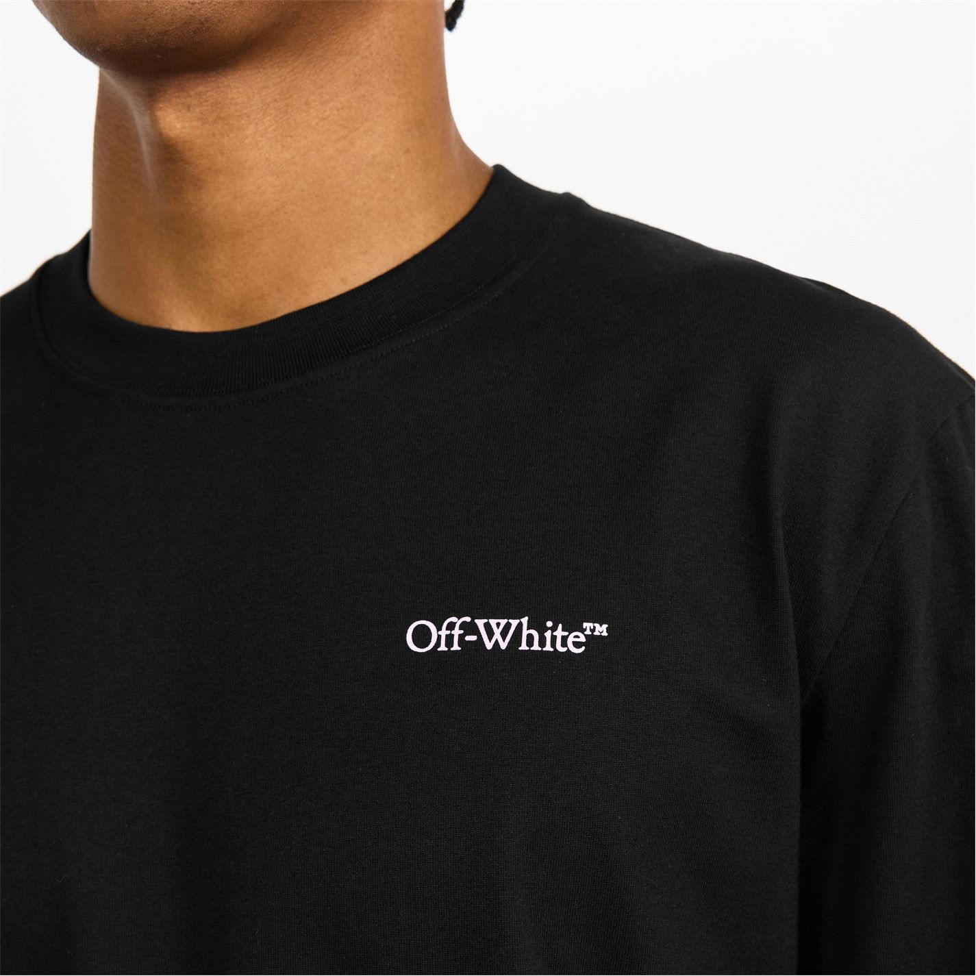 Off-White o1g2r1mq0226 Arrow Skate Long Sleeve T-Shirt In Black Size US L / EU 52-54 / 3 - 5 Thumbnail