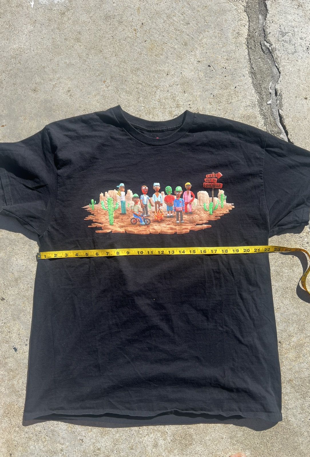 Golf Wang Tyler the Creator 2024 Coachella T-shirt Size US XL / EU 56 / 4 - 3 Thumbnail