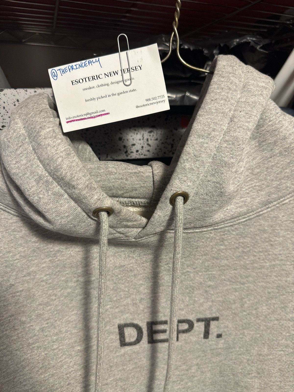 Gallery Dept. GALLERY DEPT LOGO PAINTED HOODIE XXL Size US XXL / EU 58 / 5 - 8 Thumbnail