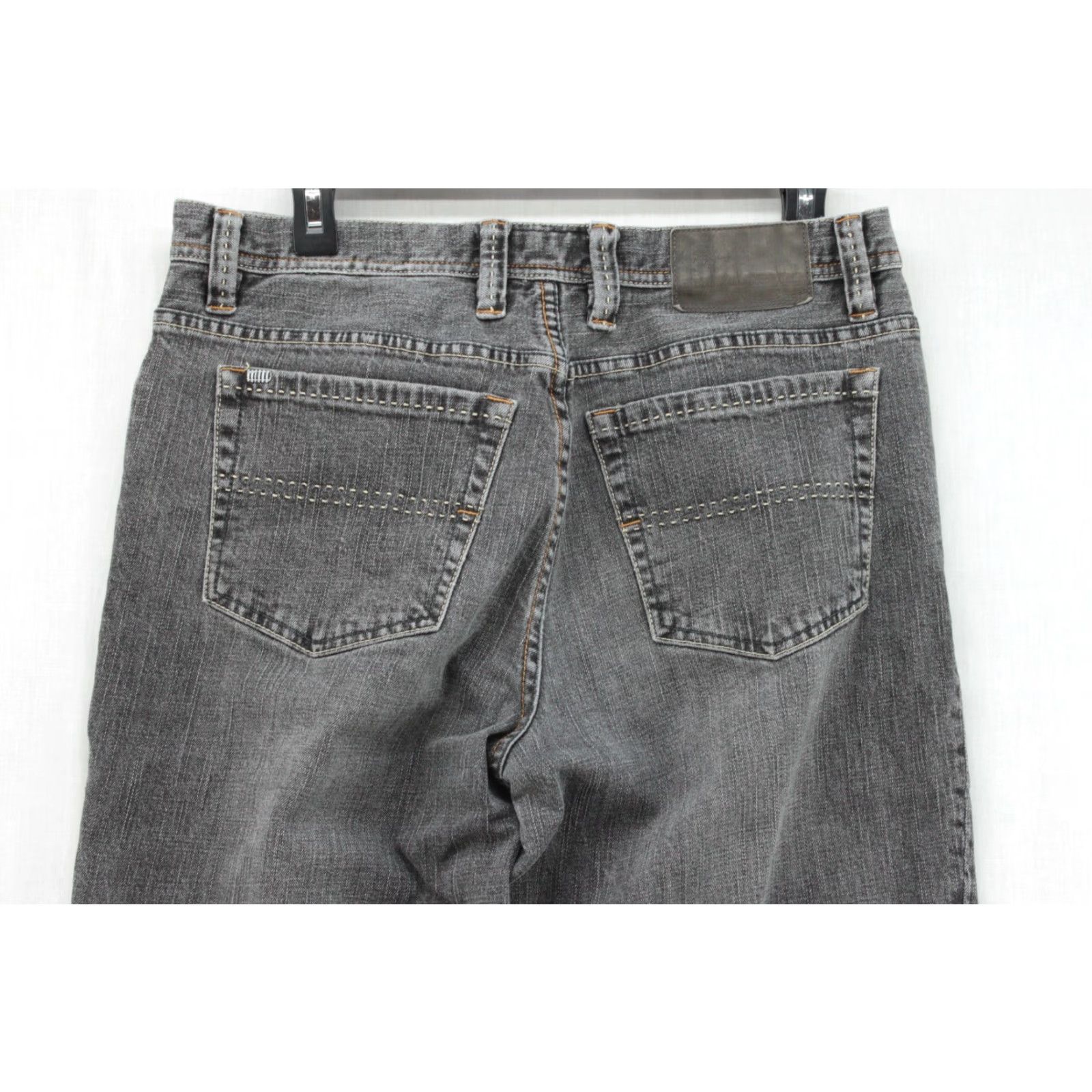Nat Nast Nat Nast Jeans Men's 32x33 Black Stretch Washed Preppy Grunge Heavy Stitching Size US 32 / EU 48 - 6 Thumbnail