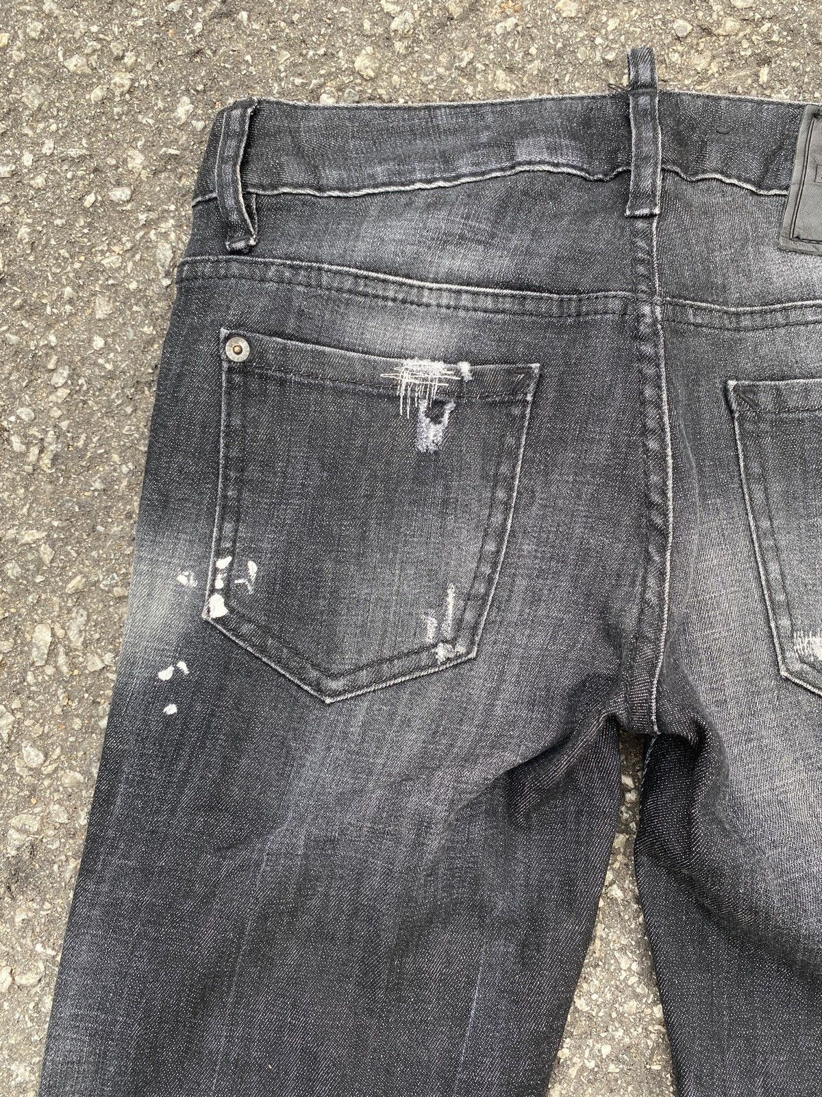 Dsquared2 Dsquared2 Splatter Distressed Design Skinny Jeans Size US 30 / EU 46 - 13 Thumbnail