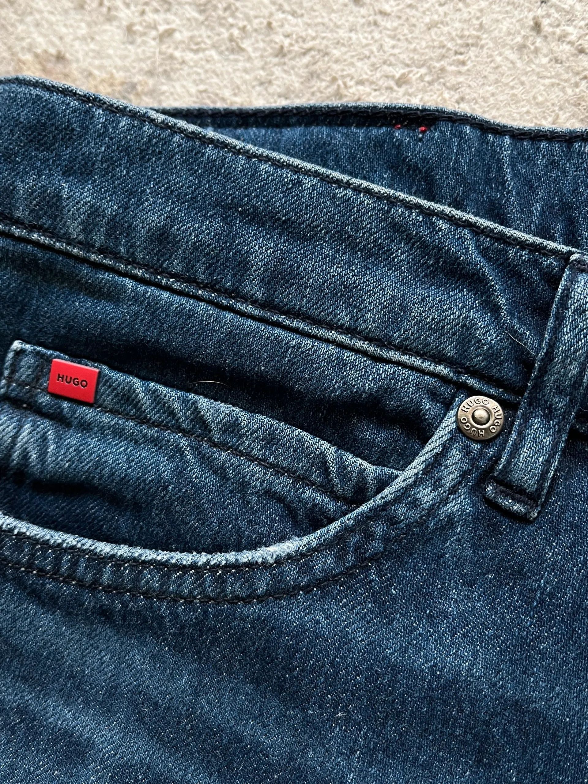 Hugo Boss Hugo Boss Sz 34/32 Distressed Jeans Denim Rare Deadstock Size US 34 / EU 50 - 11 Thumbnail