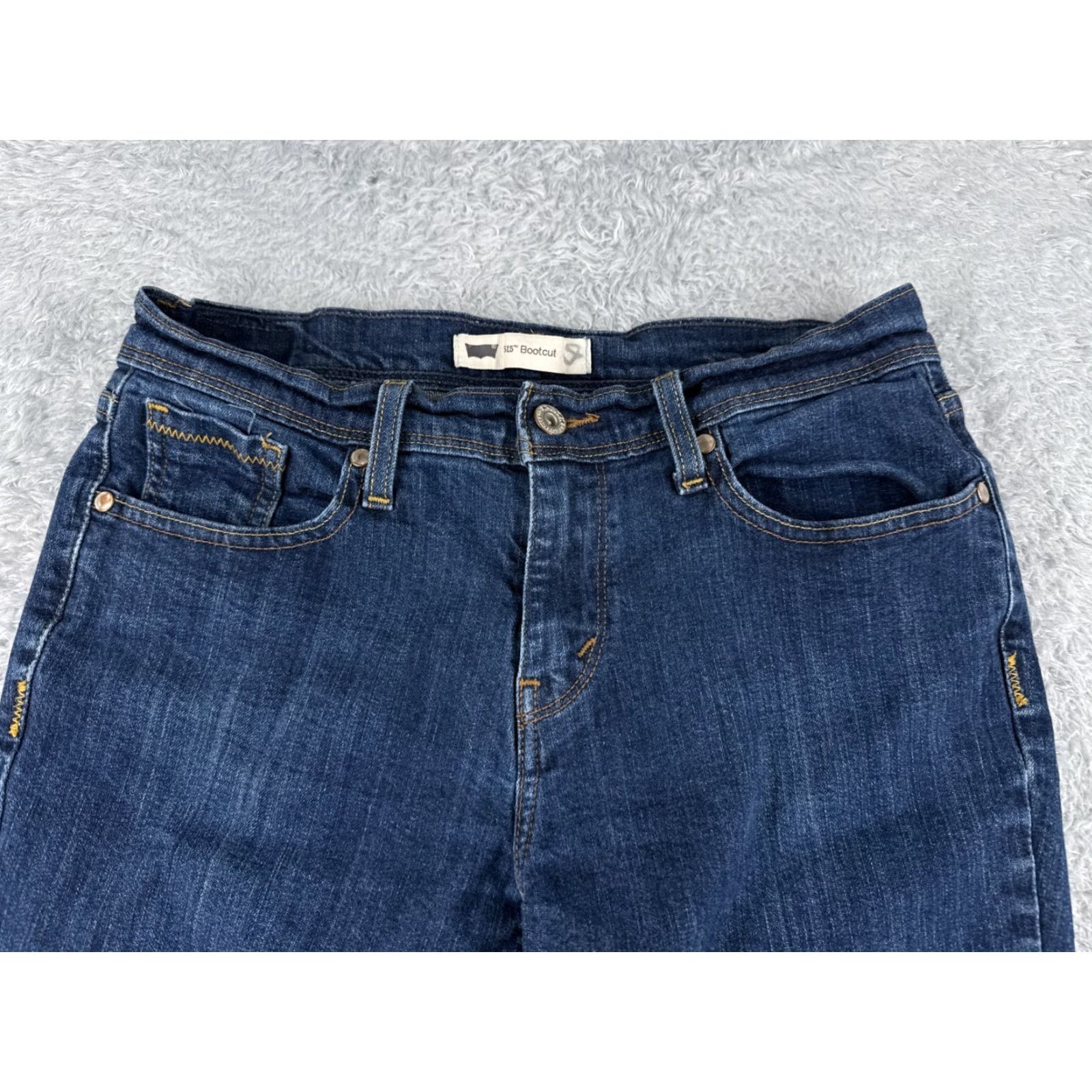 Levi's Levis Jeans Womens 8 Blue Denim Bootcut 515 Cotton Wash Mid Rise 30x30 Pants Size 30" / US 8 / IT 44 - 4 Thumbnail