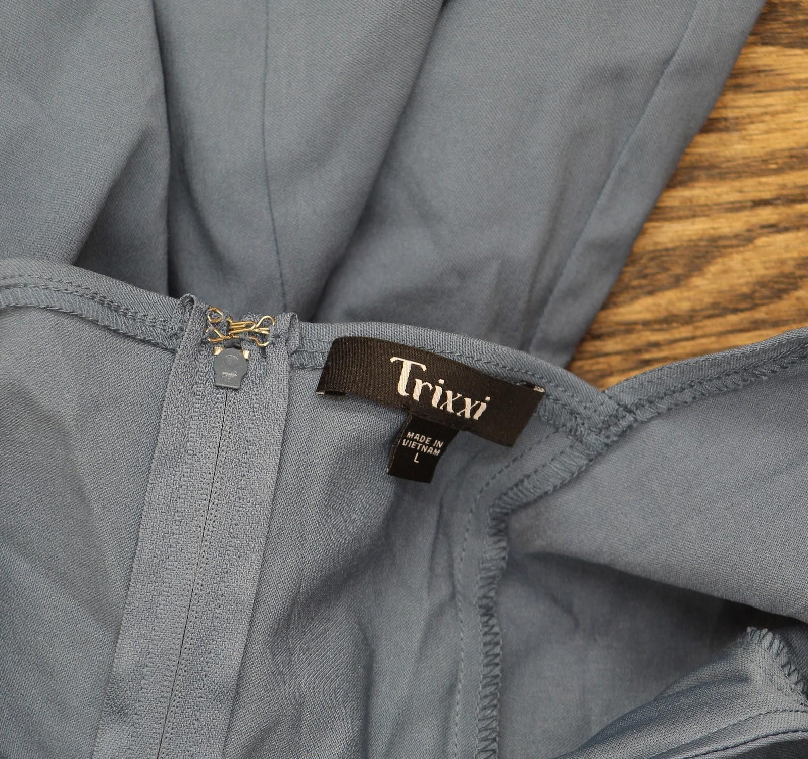 Other Nwt Trixxi Juniors Bodycon Dress 26eg67023i Slate Blue L Size L / US 10 / IT 46 - 4 Thumbnail