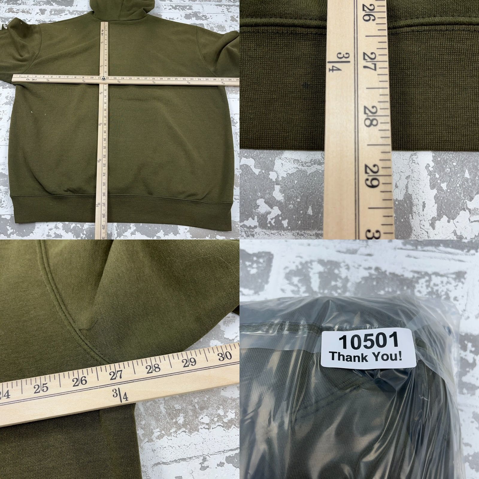 Carhartt Vintage Carhartt Hoodie Men XL Green Sweatshirt Sun Faded Thrashed Worn Y2K Size US XL / EU 56 / 4 - 9 Thumbnail