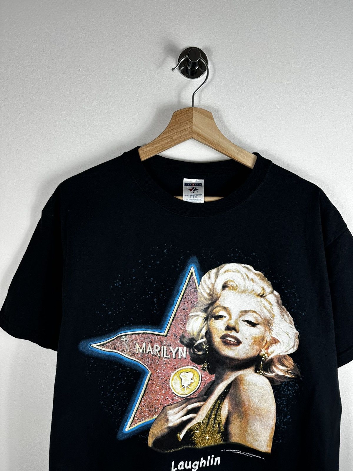 Vintage Vintage 2007 Marilyn Monroe Laughlin Star T-Shirt Size US L / EU 52-54 / 3 - 2 Thumbnail